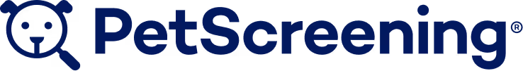 A blue logo for a website.