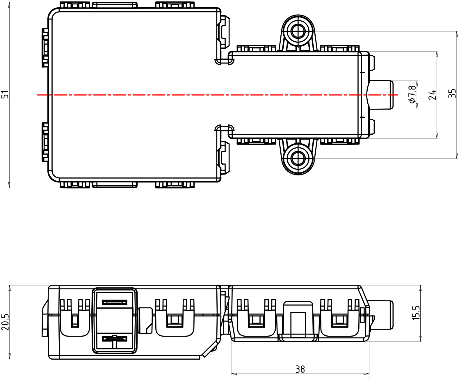 iSwell ADO automatic door opener dimensions drawing with detailed size specifications