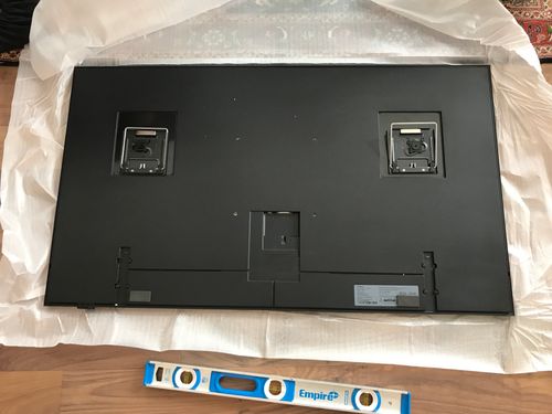 Back of a Samsung Frame before installation