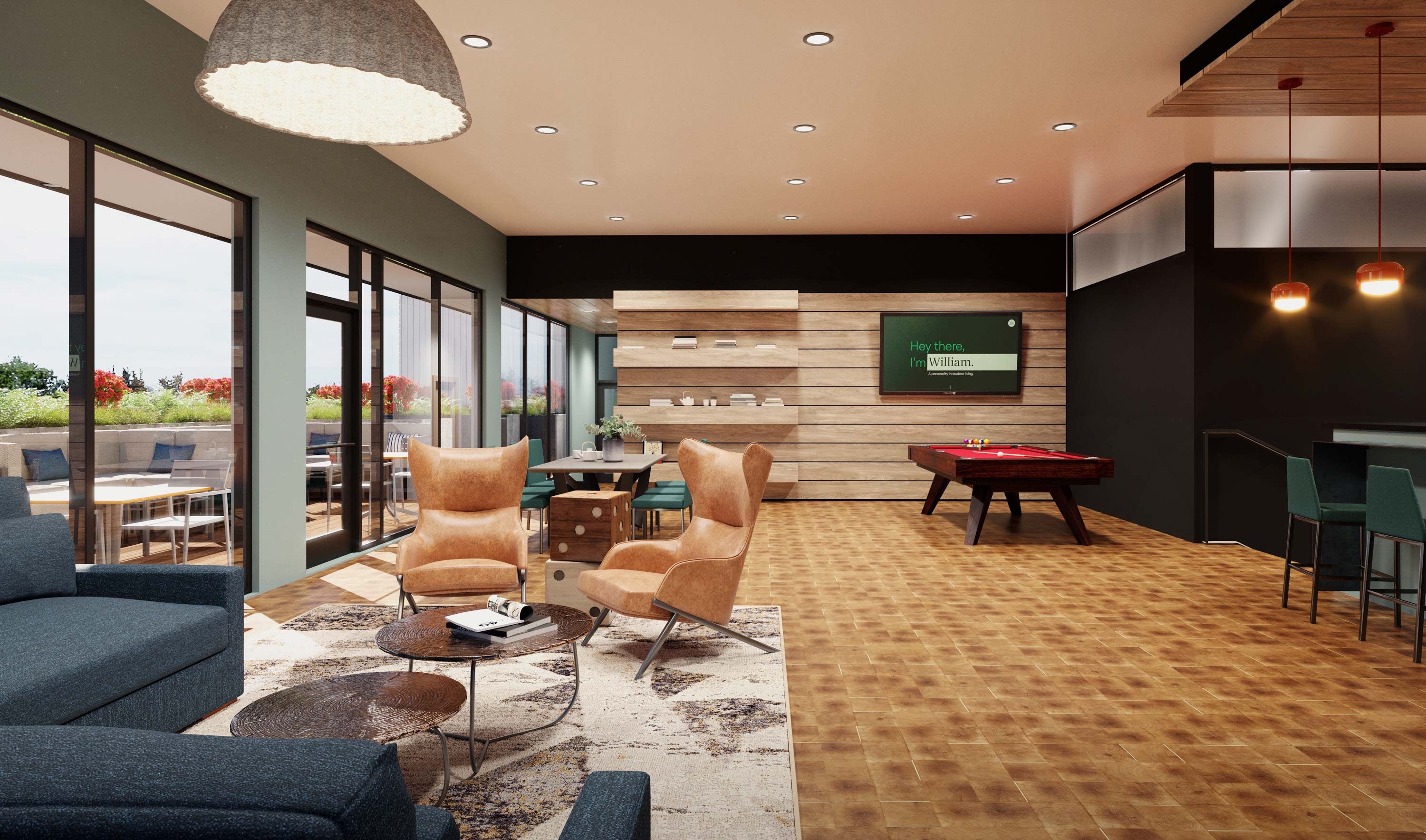 William Interior amenities