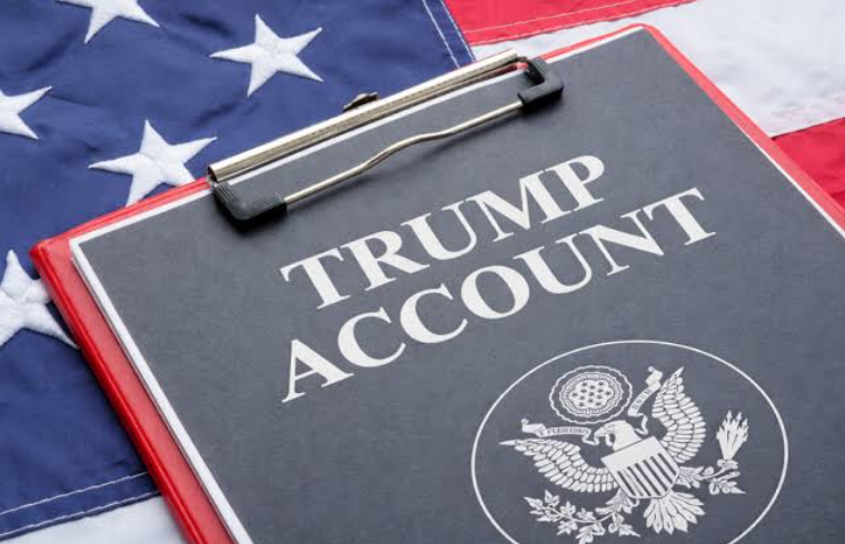 Section 530A Trump Accounts for children savings concept