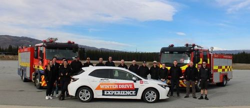 Highlands Champions Road Safety with Free Winter Driver Training for Central Emergency Services