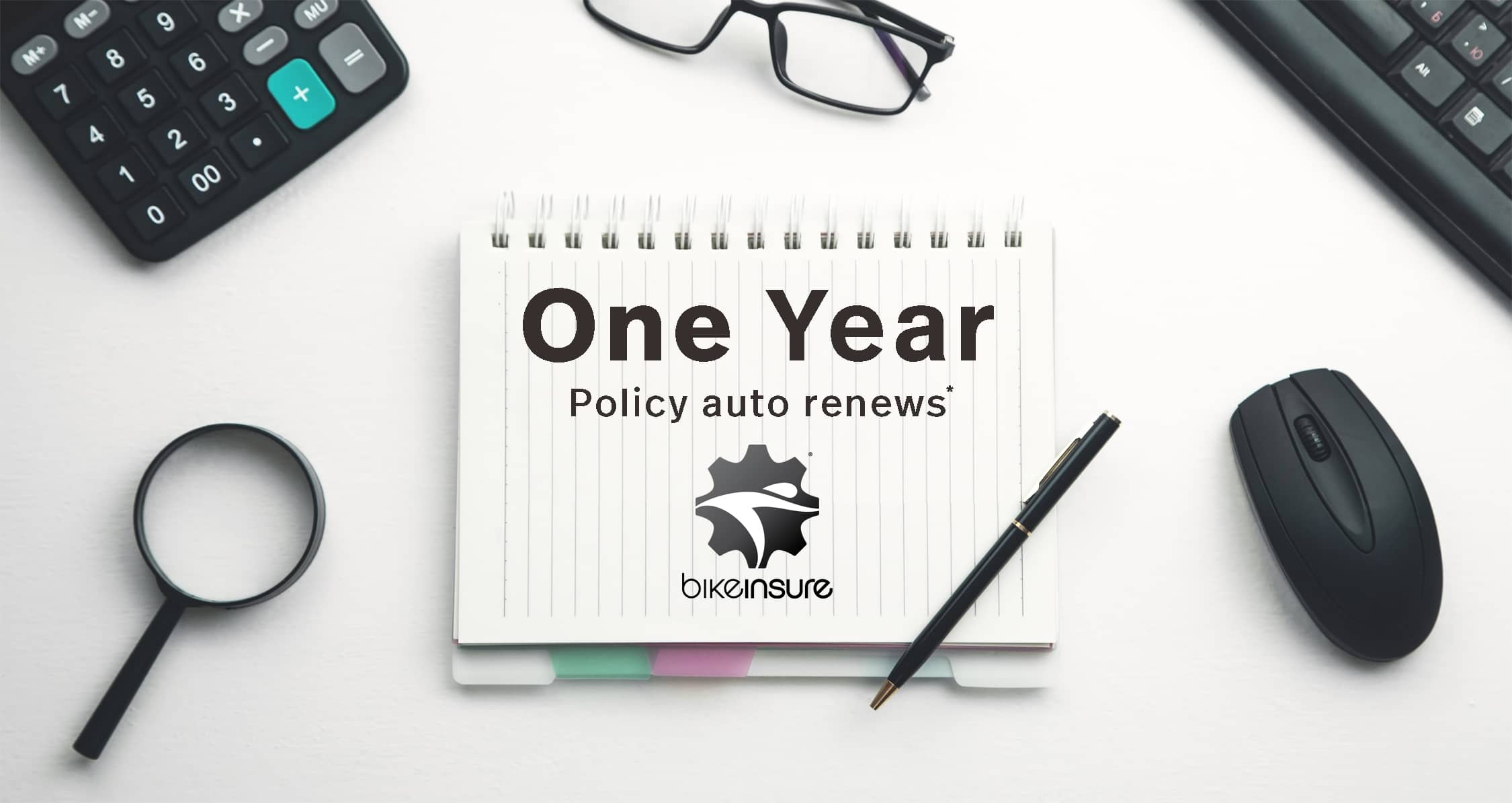 BikeInsure one-year policy term