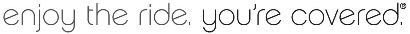 BikeInsure logo: enjoy the ride, you're covered