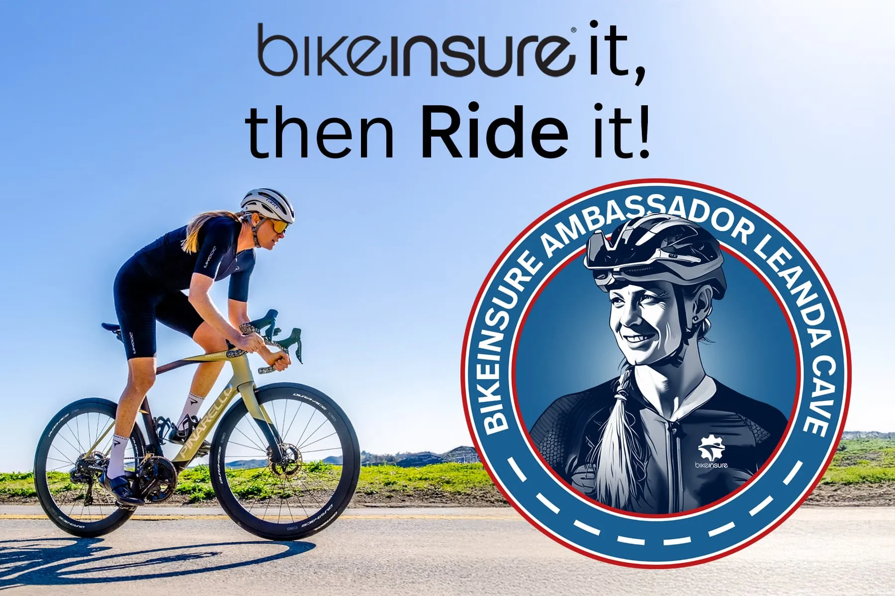 BikeInsure Ambassador Leanda Cave