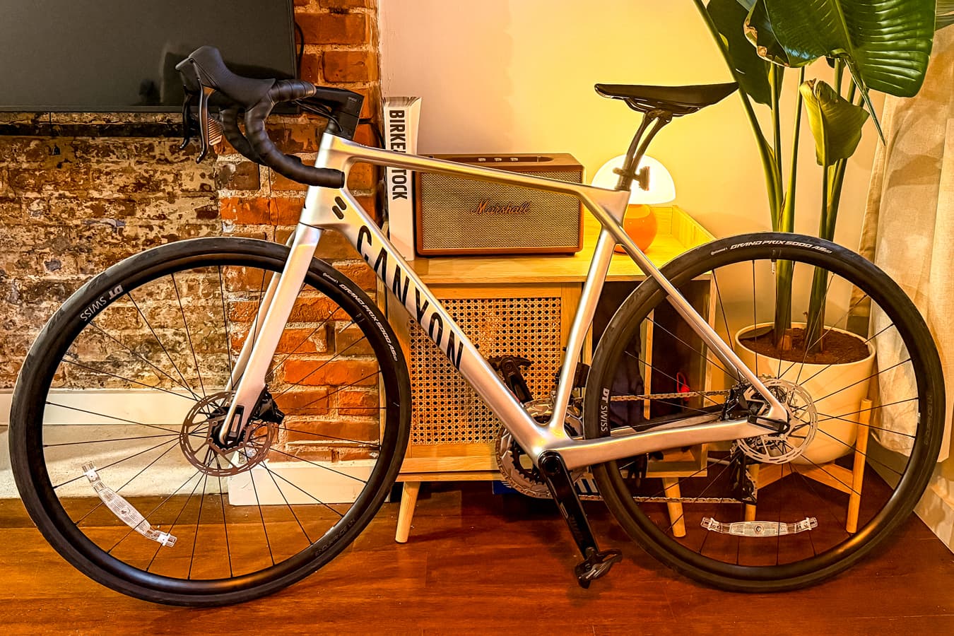 Canyon Endurace road bike insured by BikeInsure against theft risk in New York City