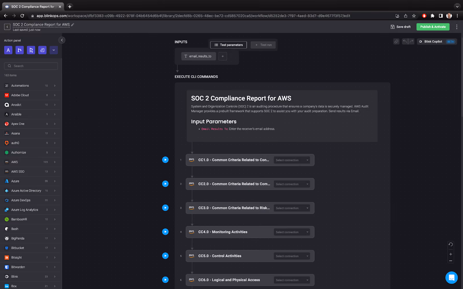 Blink Automation: SOC 2 Compliance Report for AWS