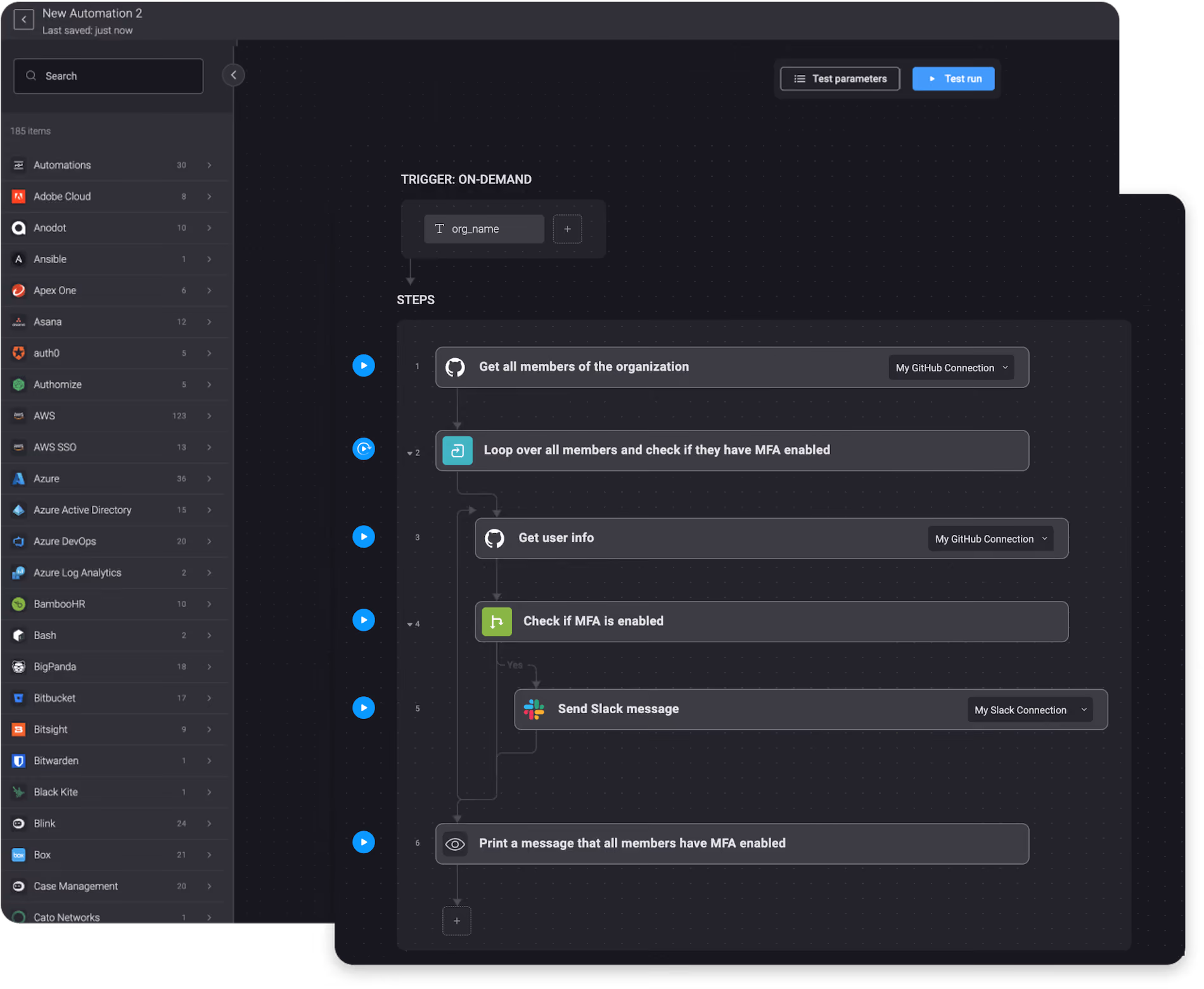 Automate Identity Configuration