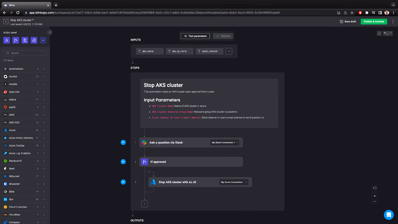 stop-aks-cluster-workflow