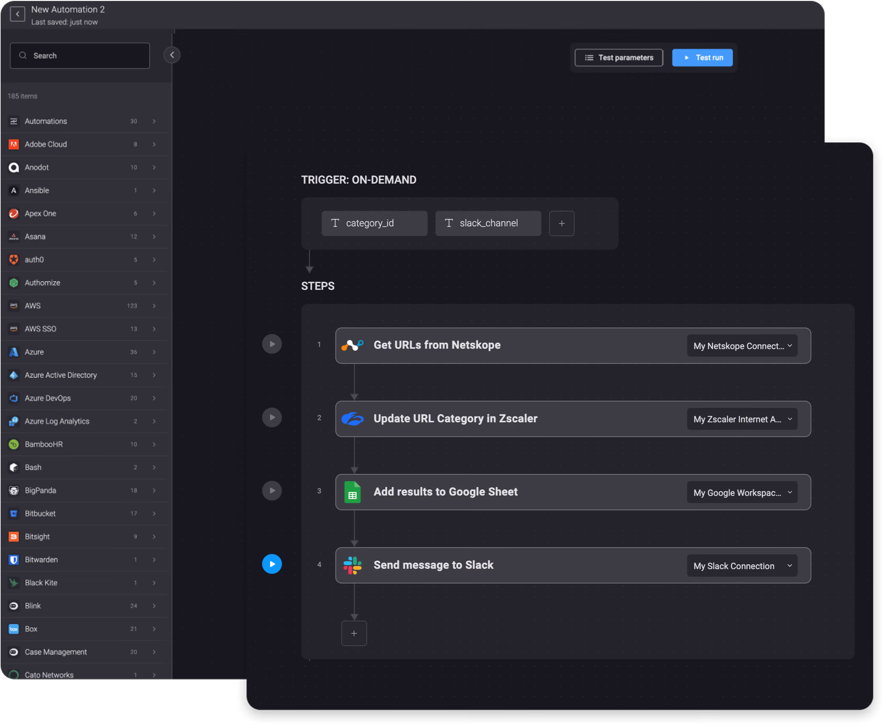 Get URLs from Netskope and Update URL Categories with Zscaler