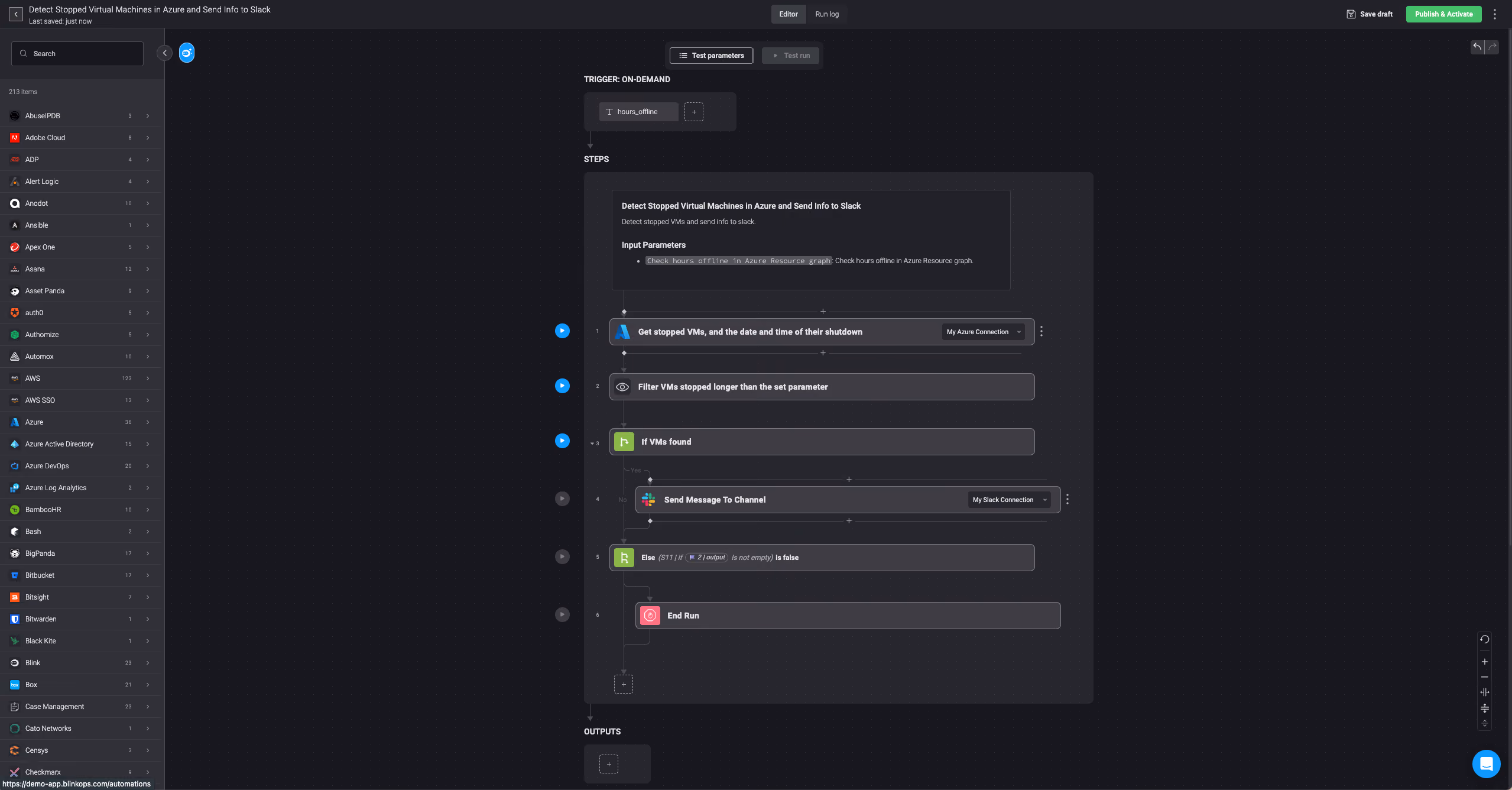 Detect Stopped Virtual Machines in Azure and Send Info to Slack