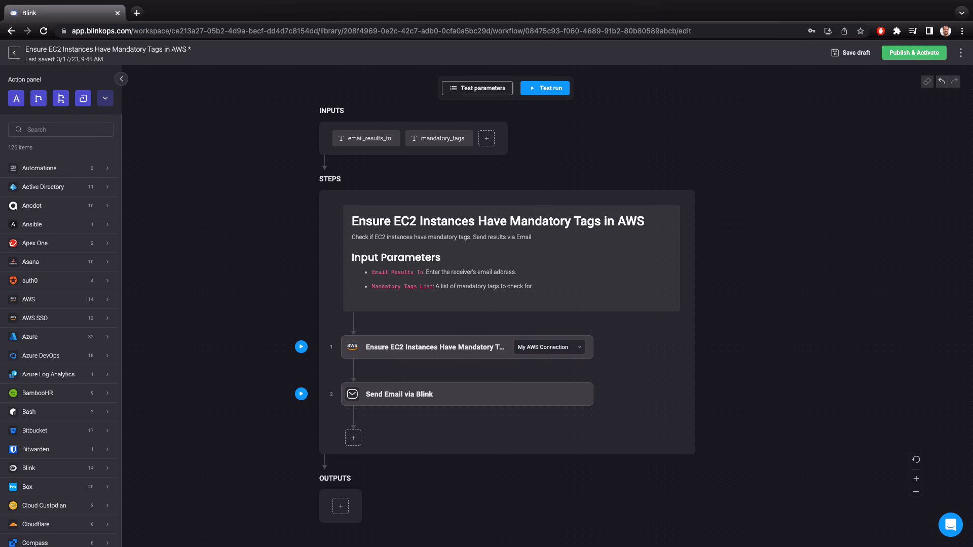 Blink Automation: Ensure EC2 Instances Have Mandatory Tags in AWS