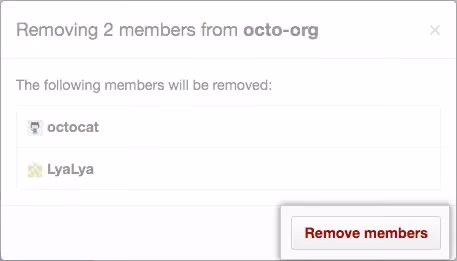 removing members from your organization