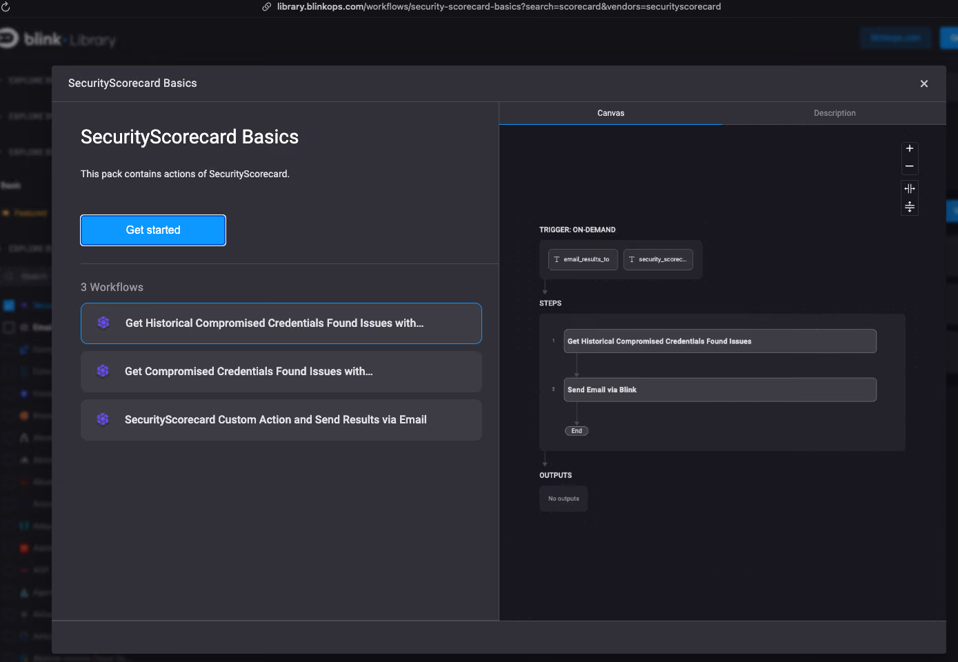 Once a month, pull updates from Security Scorecard