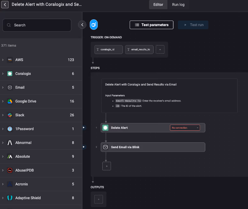 Automated Workflows for Coralogix