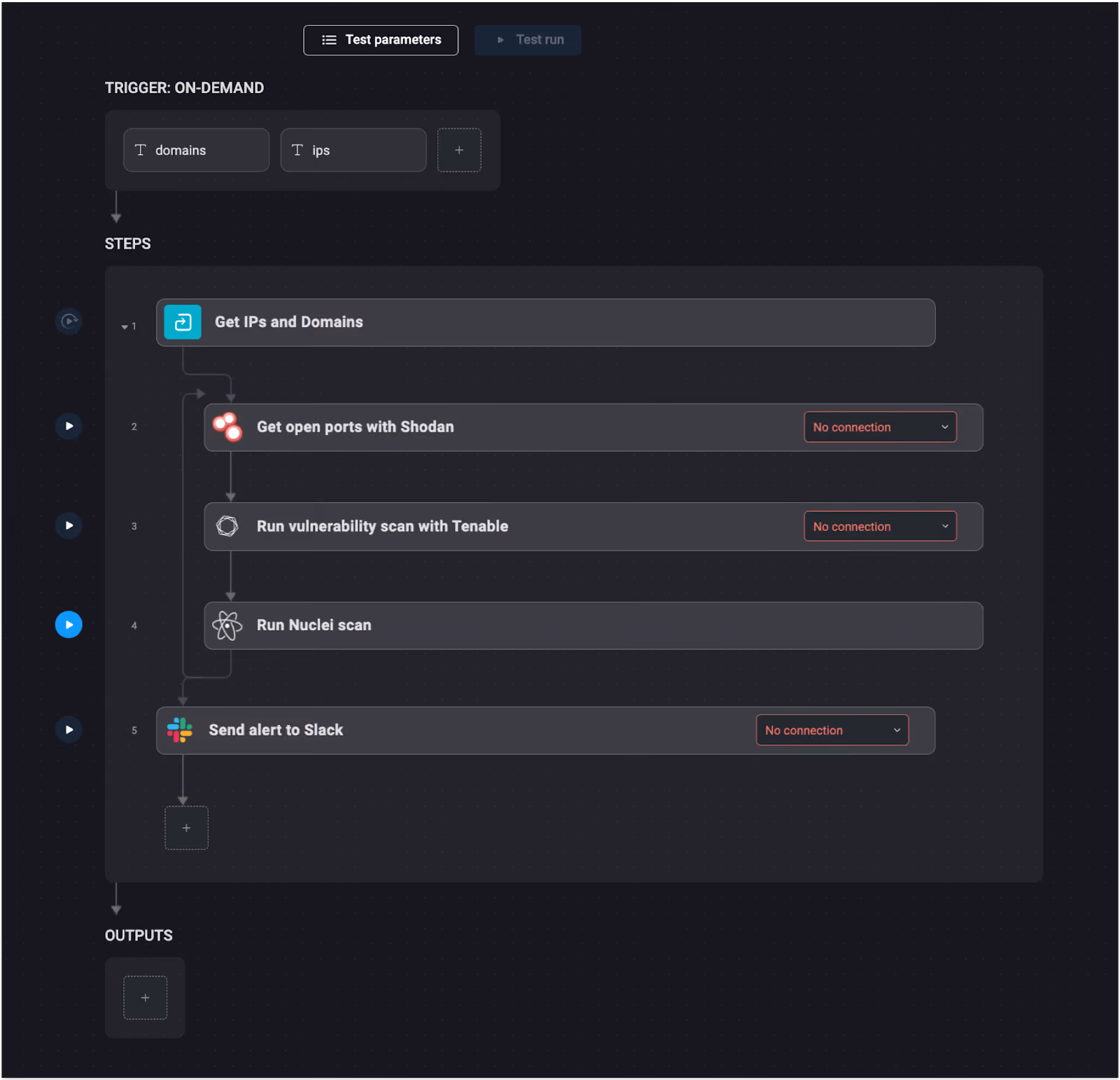 Blink identifies open ports, vulnerabilities, & exploits, sending CVE alerts automatically.
