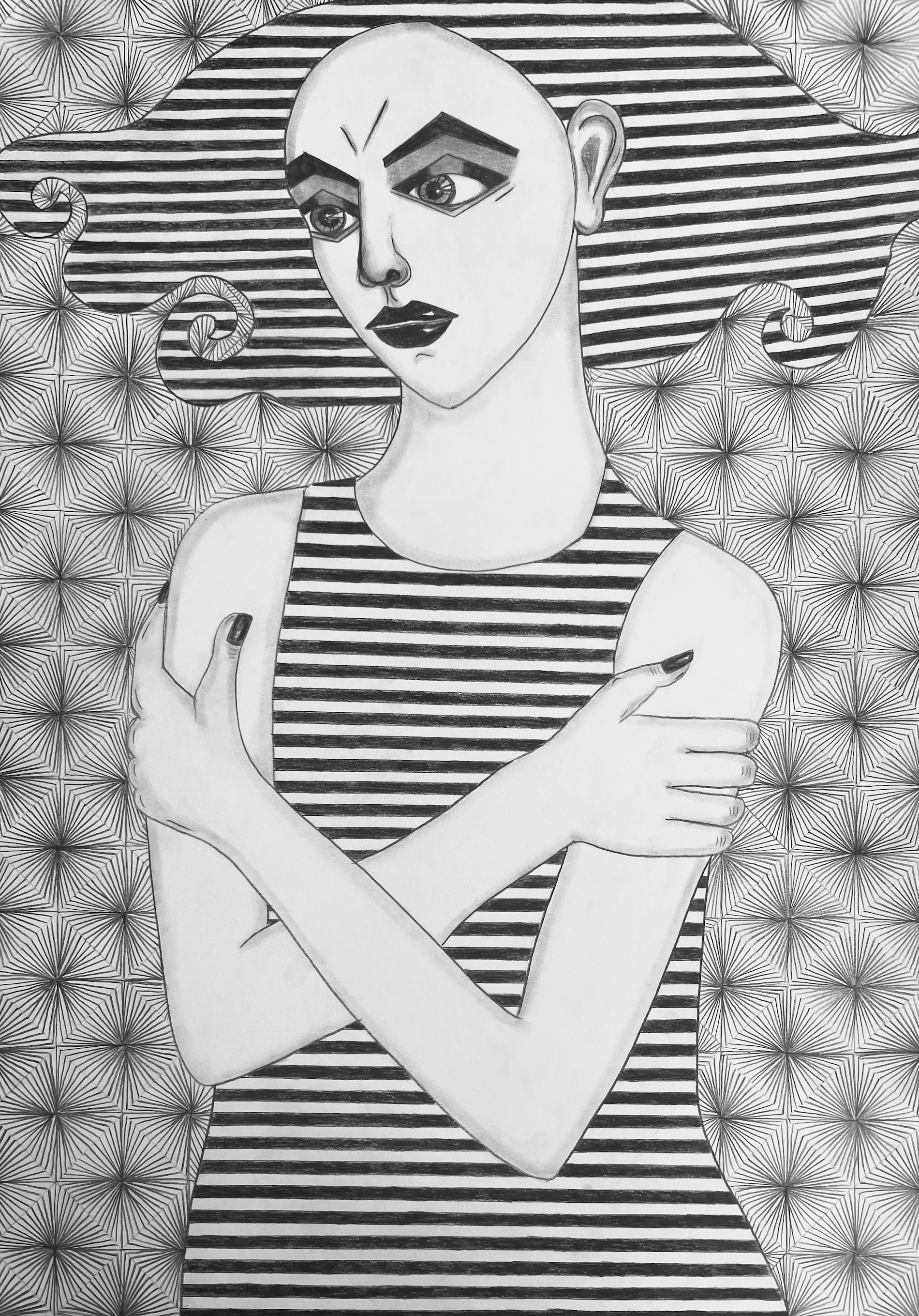 Die Sichhaltende I 59,4x42