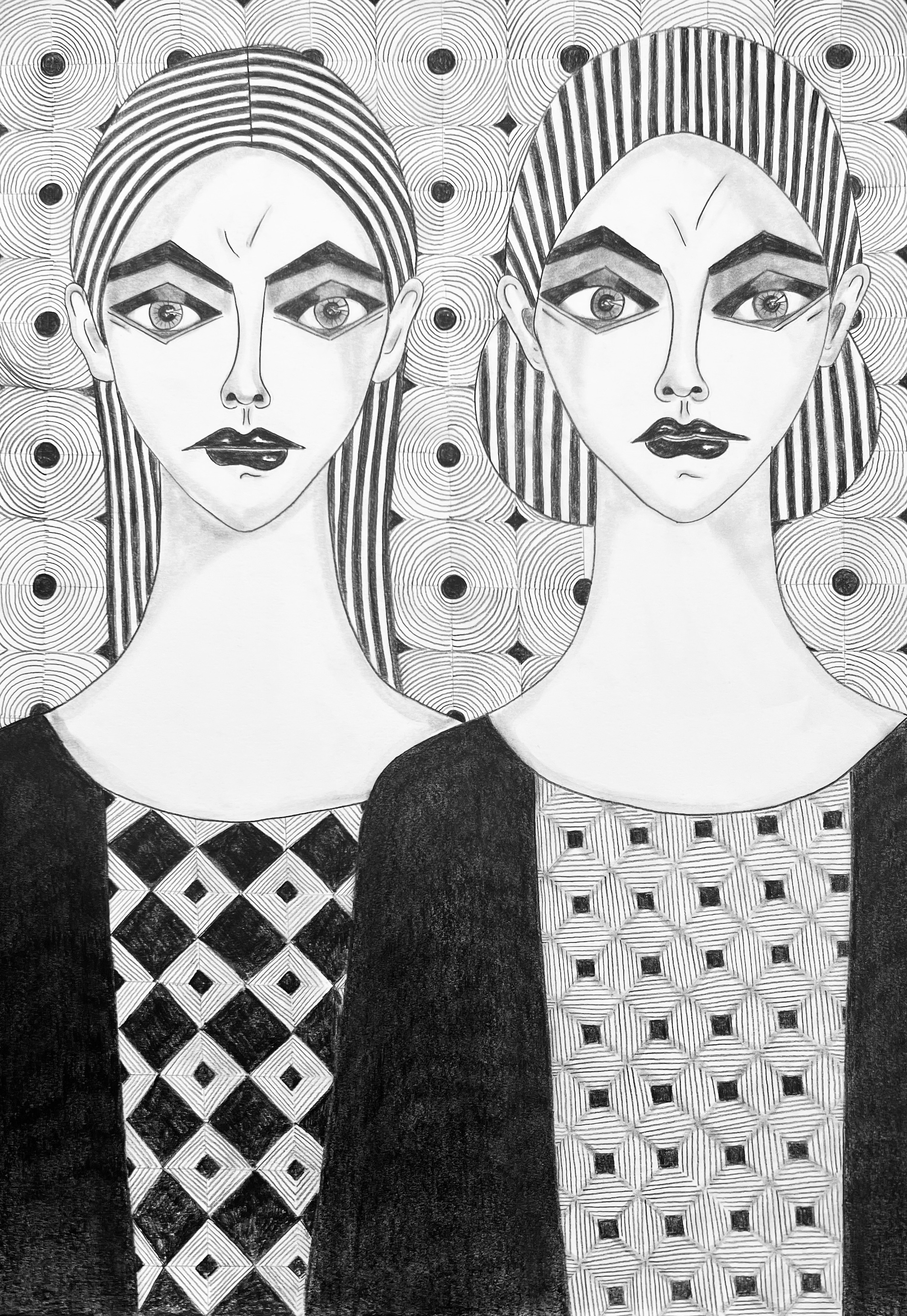 Die Gleichzeitigen I 59,4x42