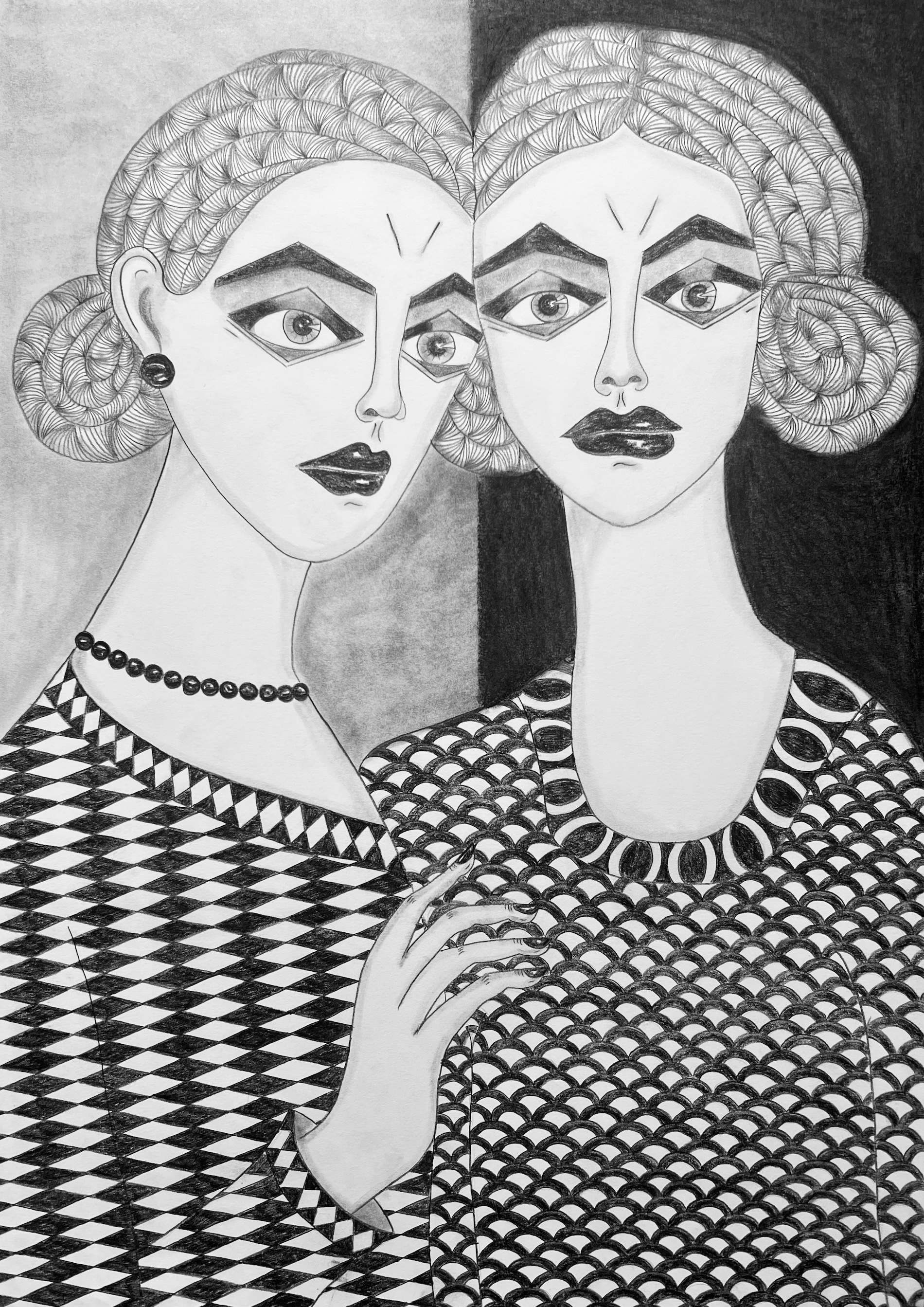 Die Zahghaften I 59,4x42