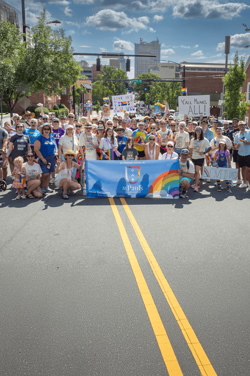 Group picture from Pride Winston-Salem