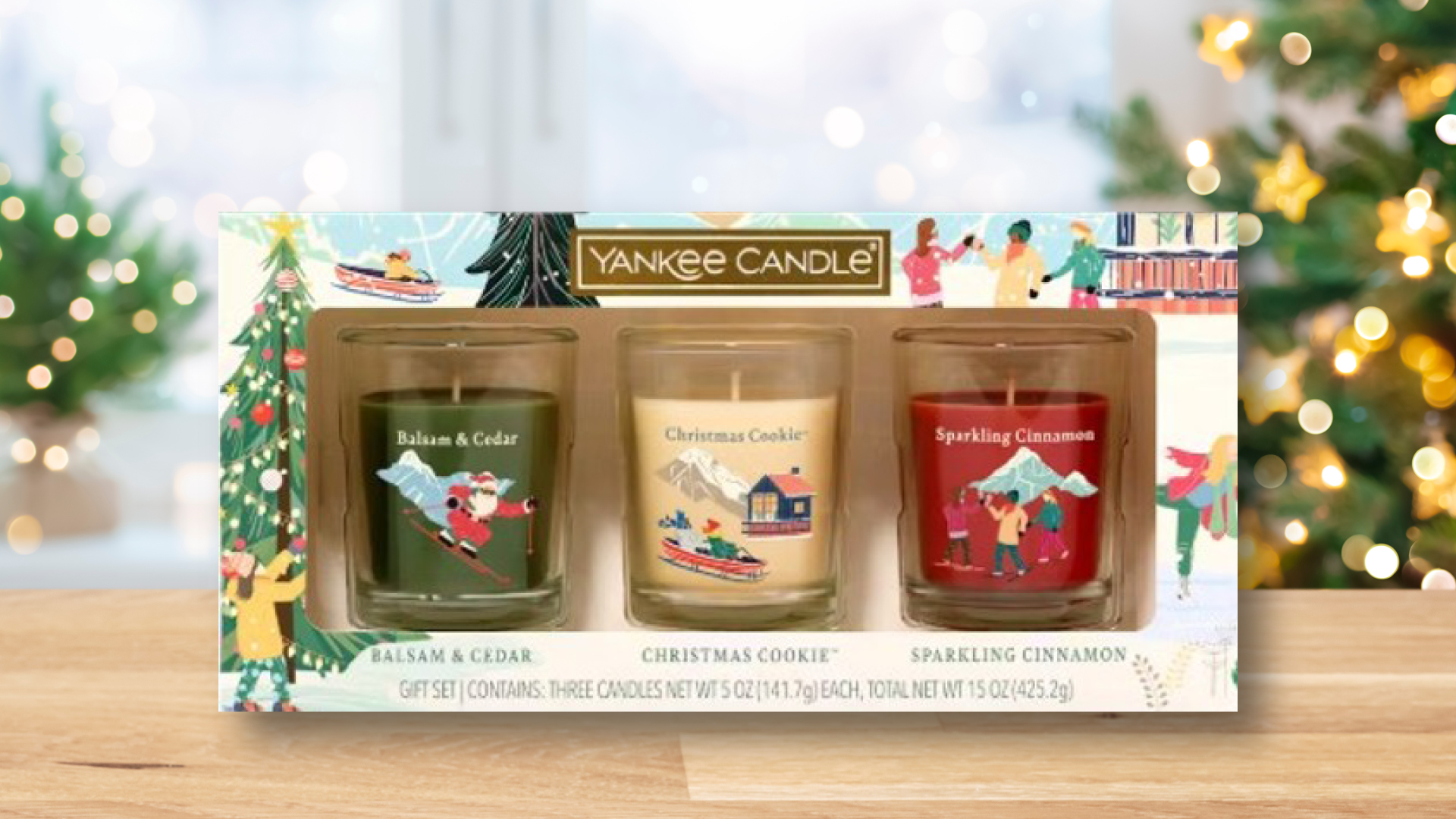 Yankee Holiday Candle Set