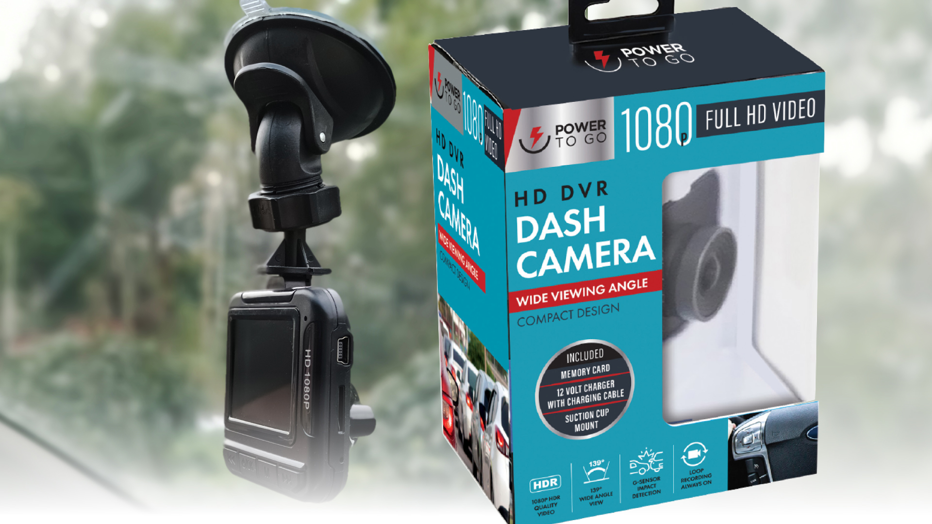 HD DVR dash camera photo