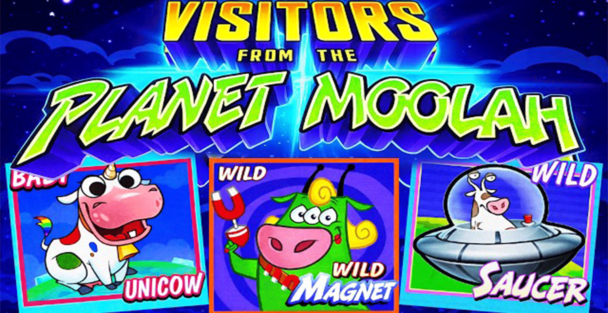 Visitors from Planet Moolah slot machine
