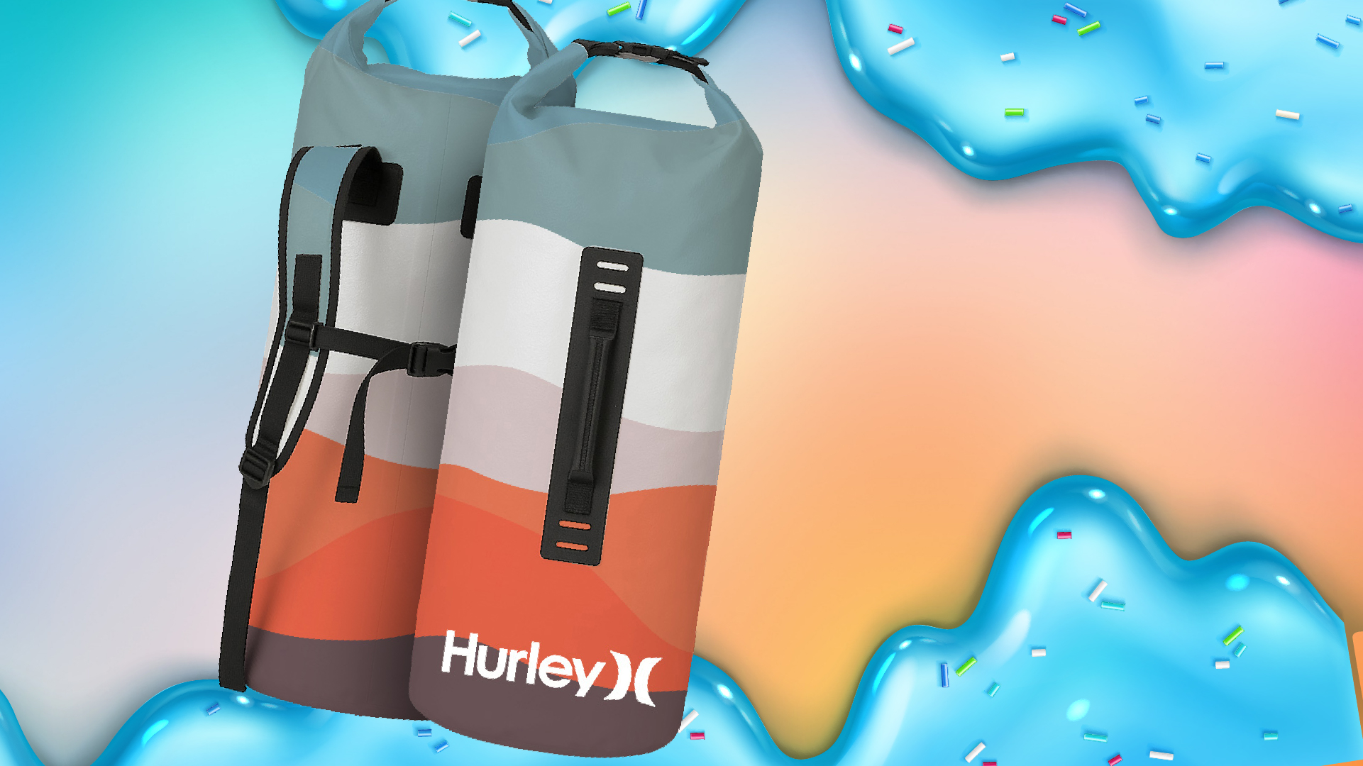 Hurley 28L Waterproof Dry Bag gift giveaway 