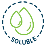 soluble
