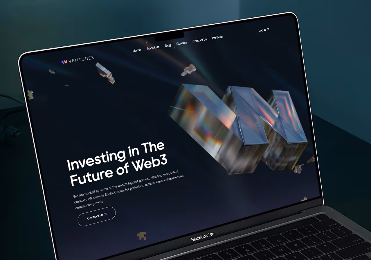 WWVentures website banner