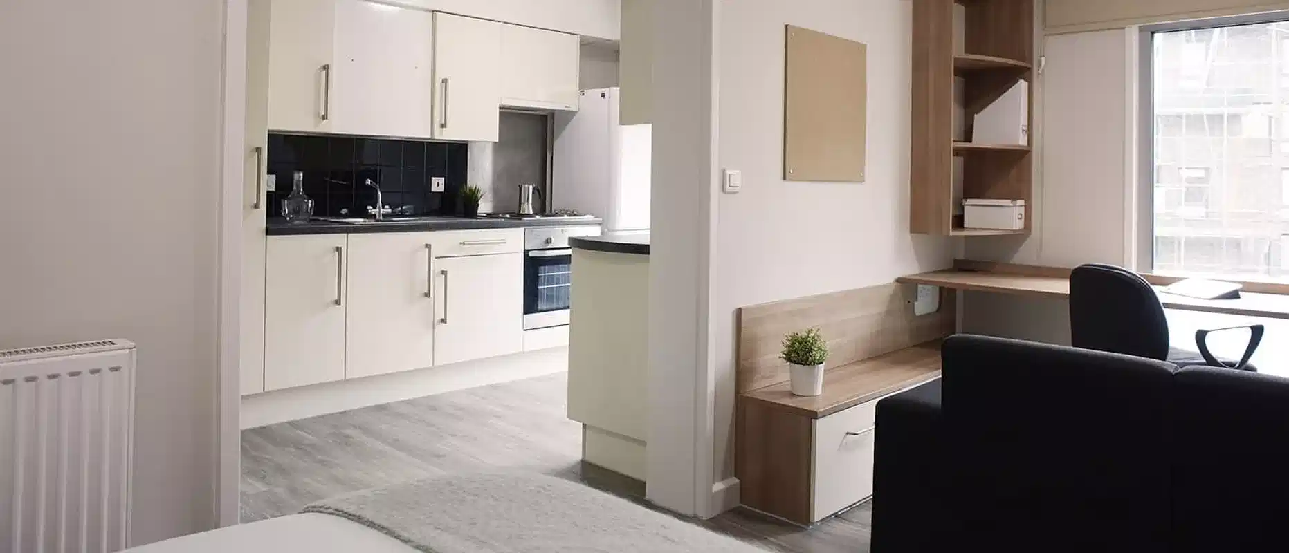Gold 1 Bed Flat  - Kitchen