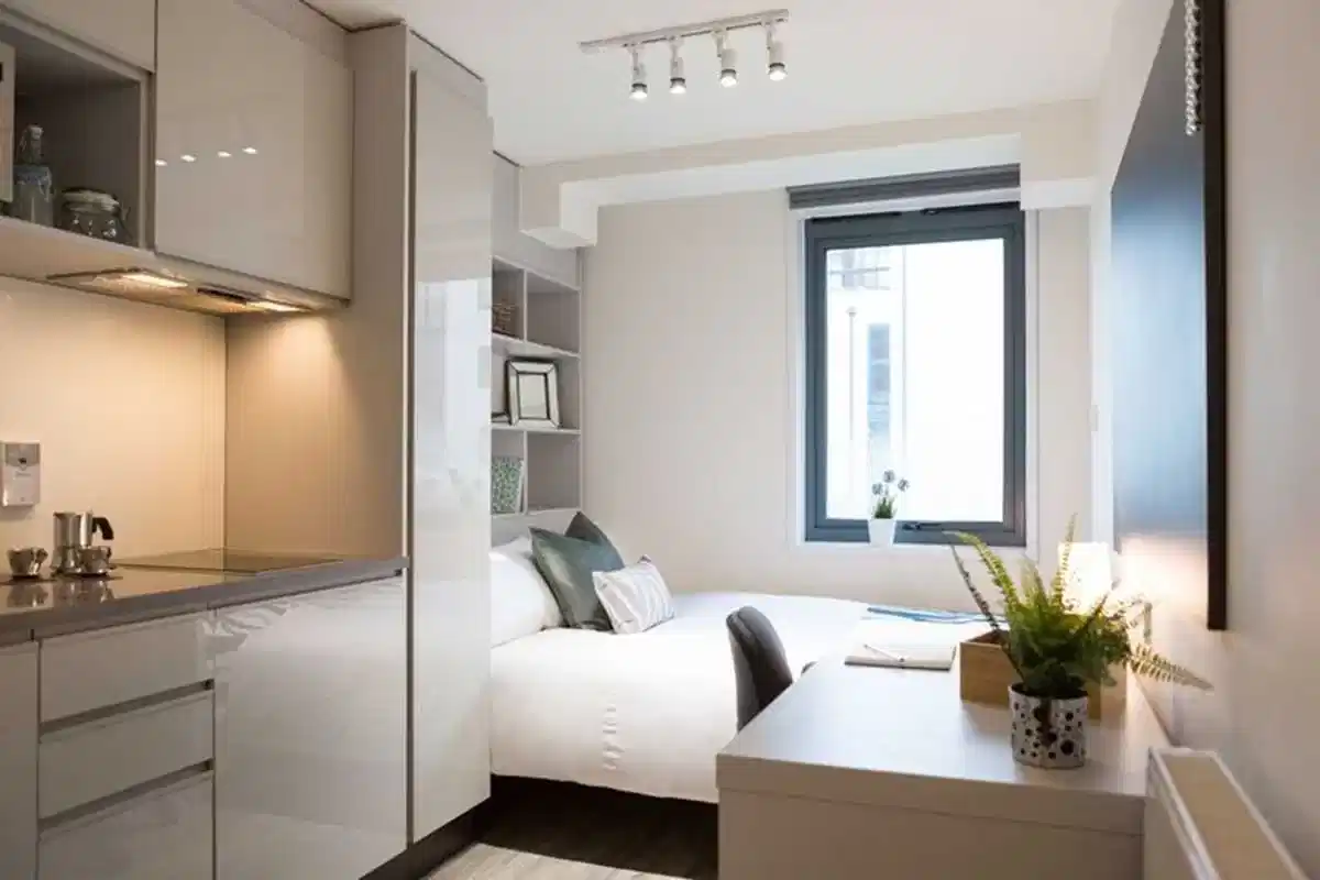 2 Bed Shared Apartment Mid Level - Bedroom