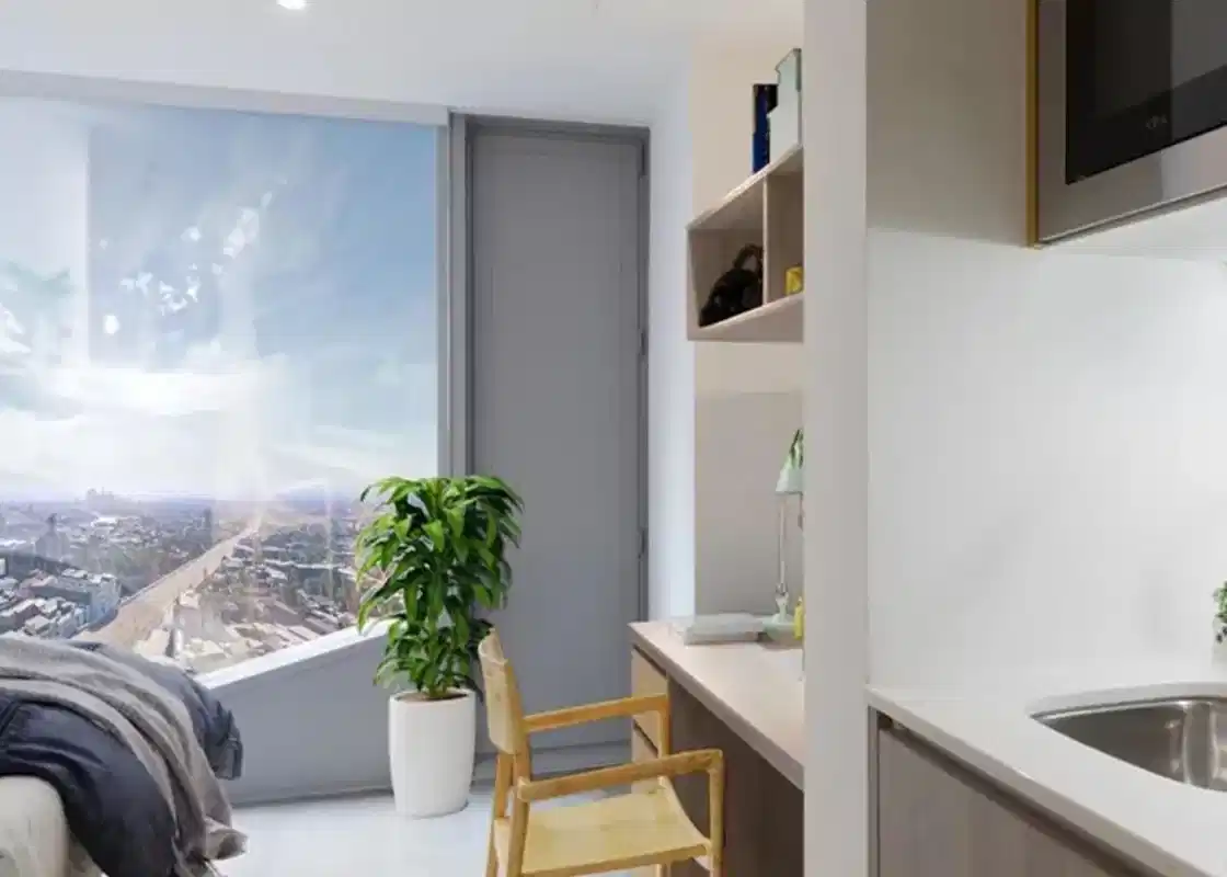 Bronze Studio Standard View Lower Level - Amenities