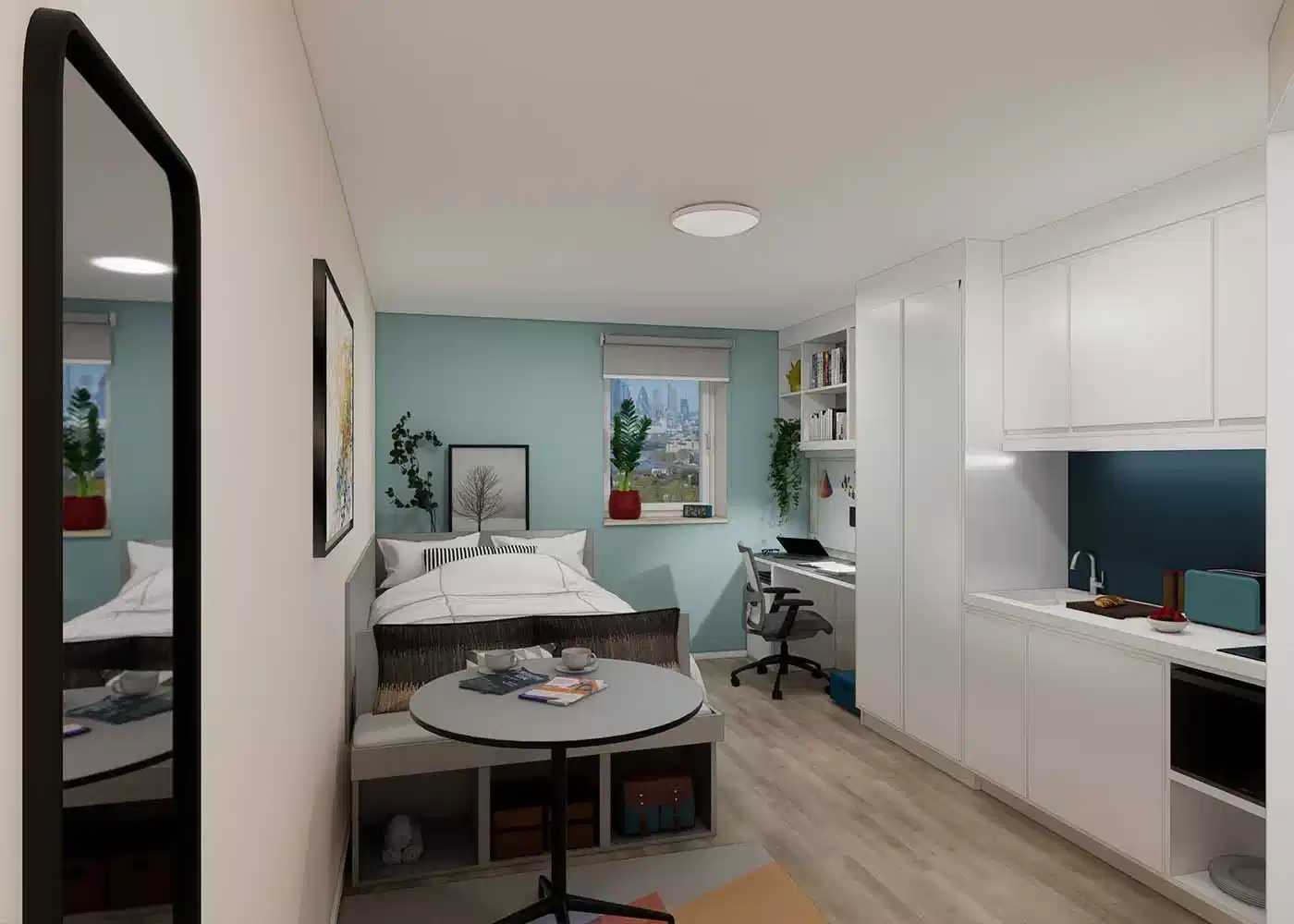 Silver Plus Studio - Bedroom