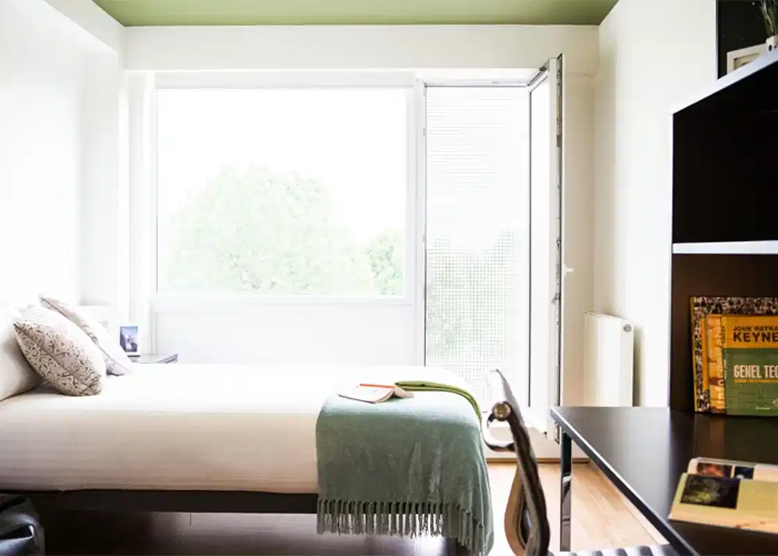 Silver Studio Street View Lower Level - Bedroom