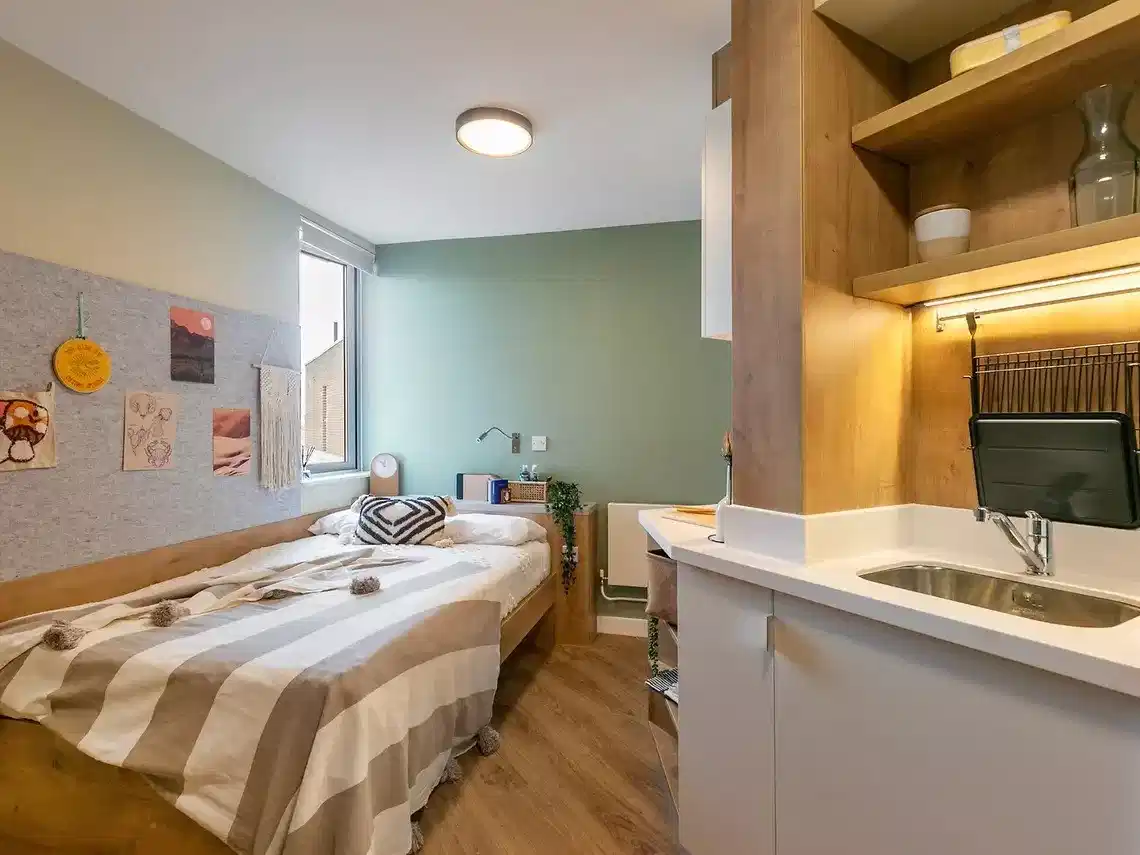 Large Studio - Bedroom