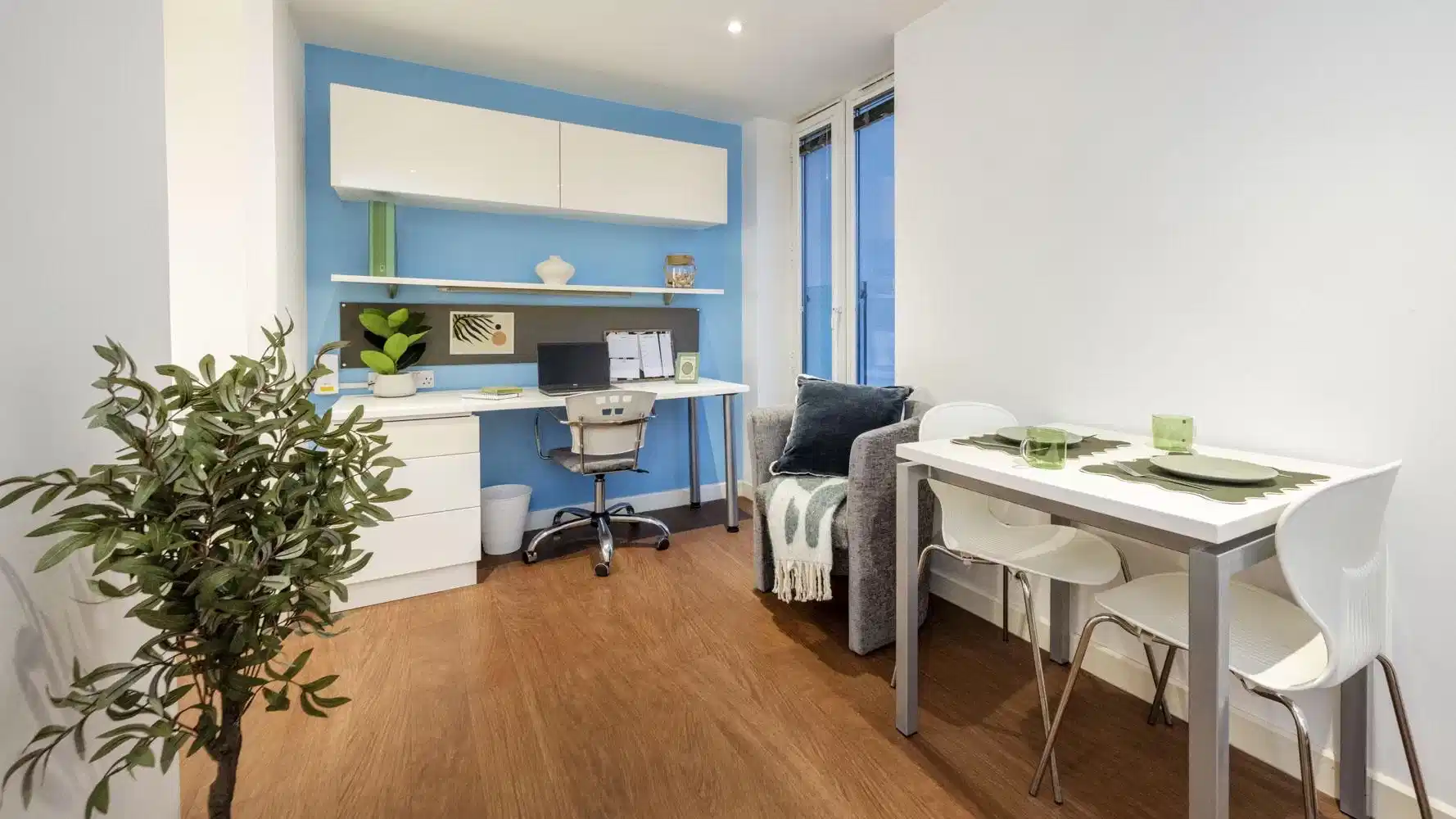 Large Standard Studio Dual Aspect - Kitchen