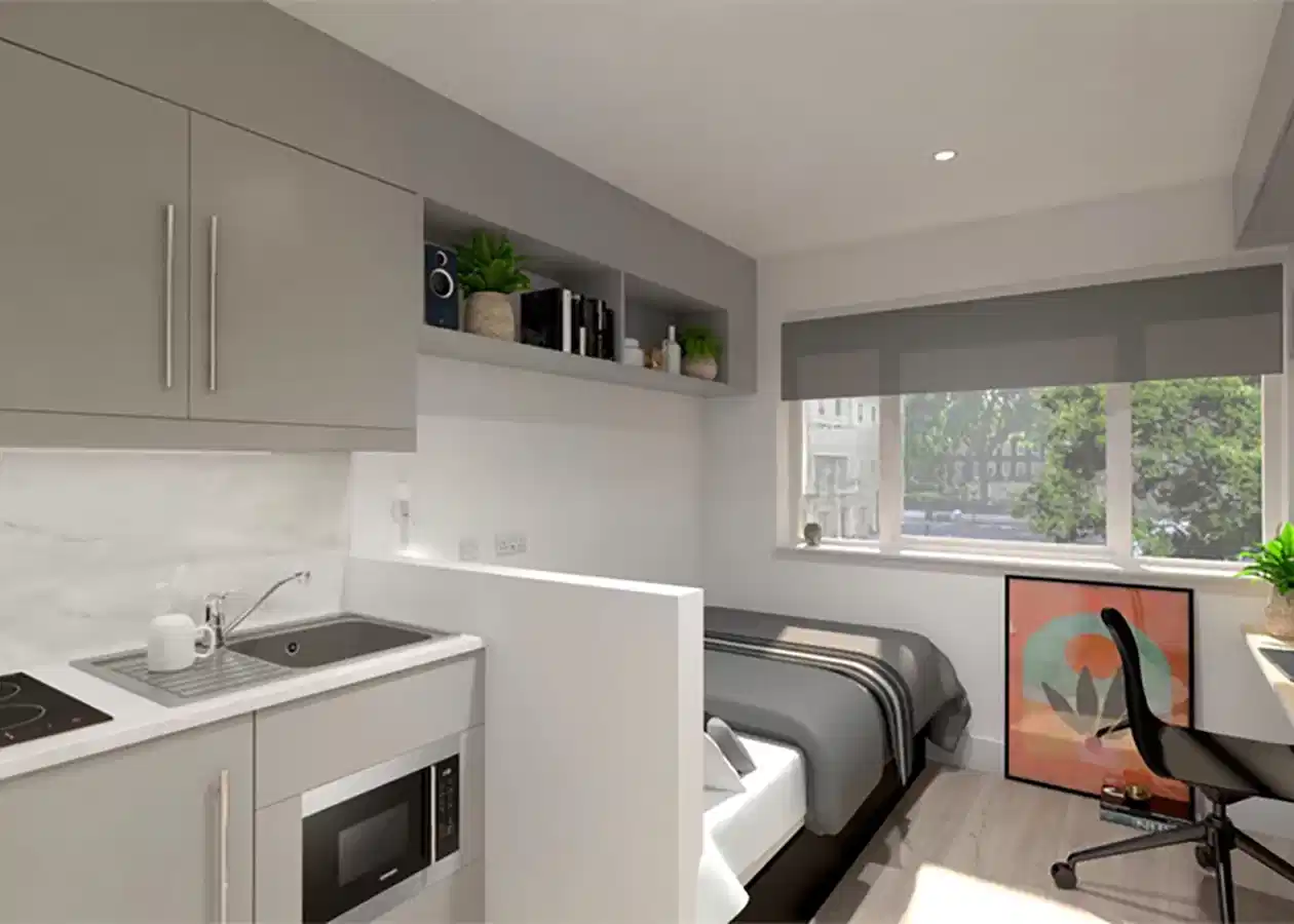 Accessible Studio - Bedroom