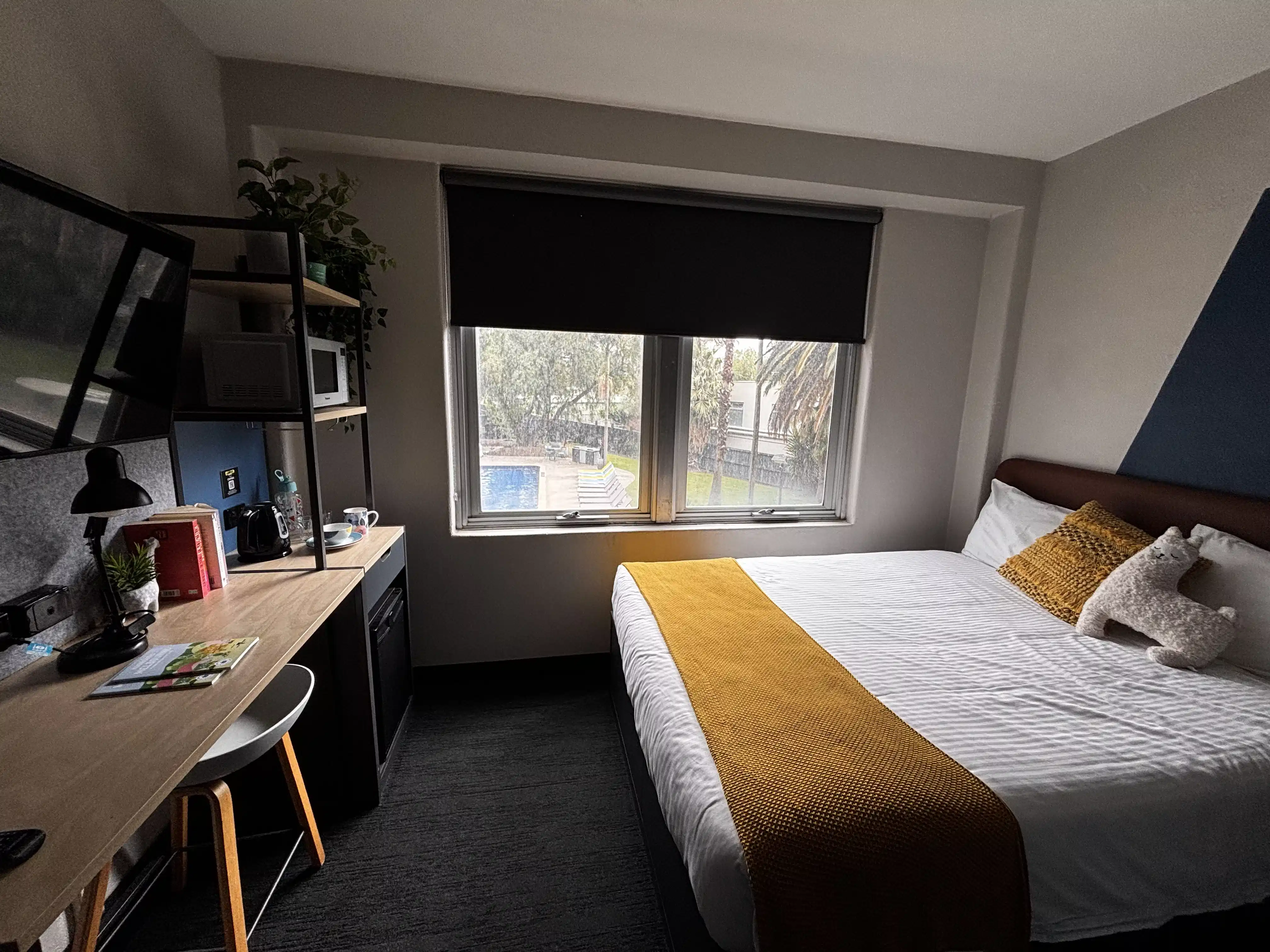 Large Corner Studio - Bedroom