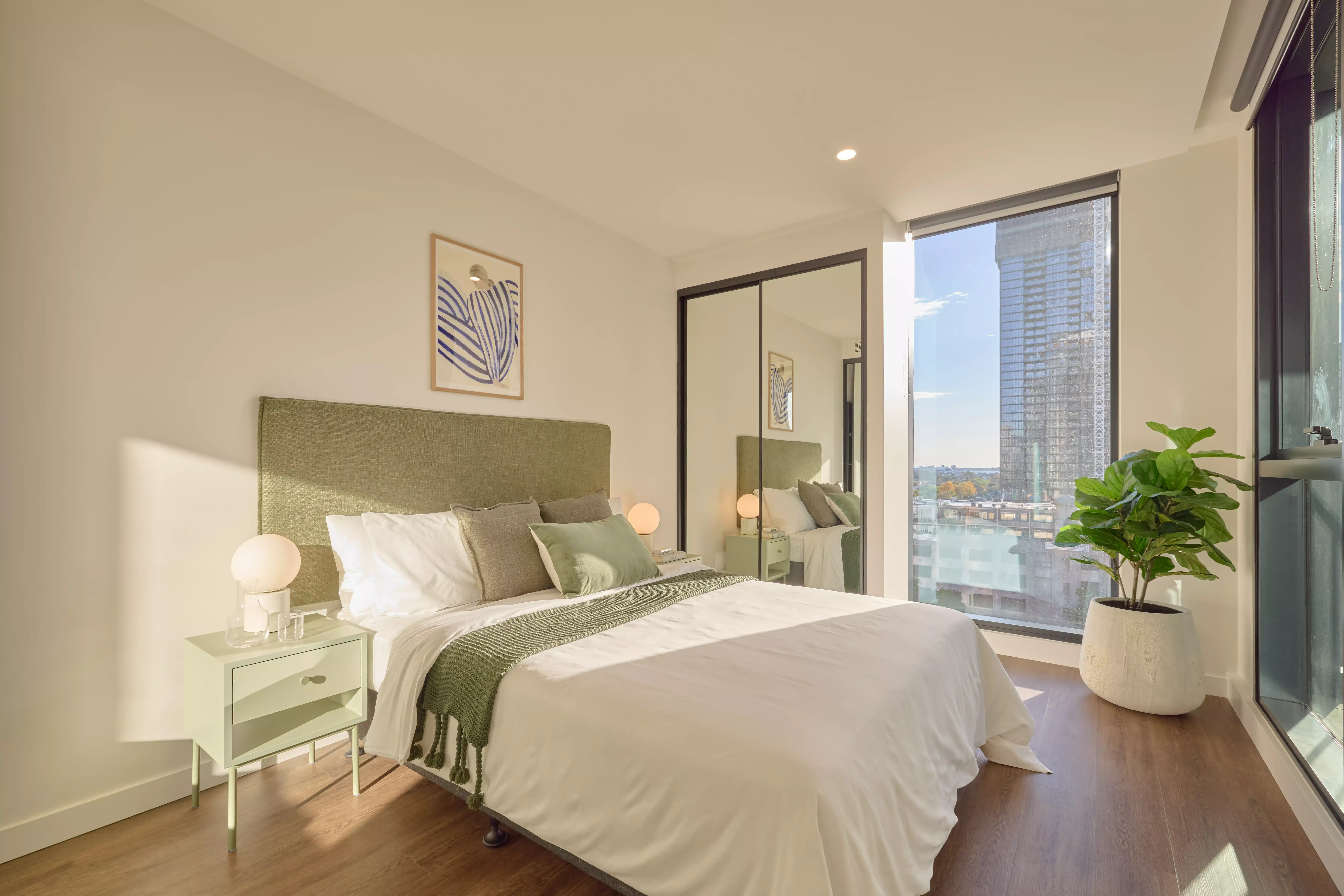 1 Bedroom Apartment Unfurnished - Bedroom