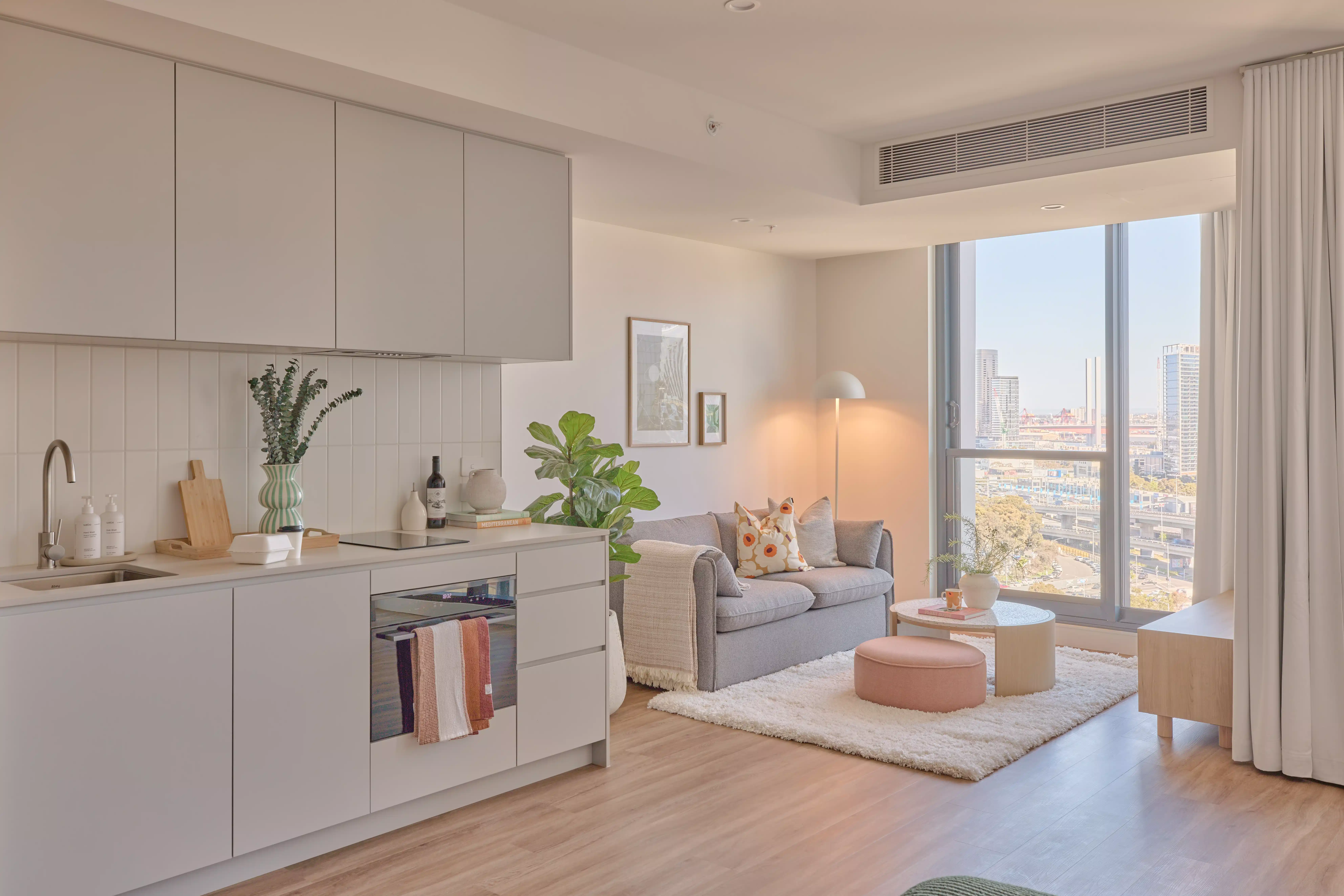 Studio Apartment Unfurnished - Kitchen