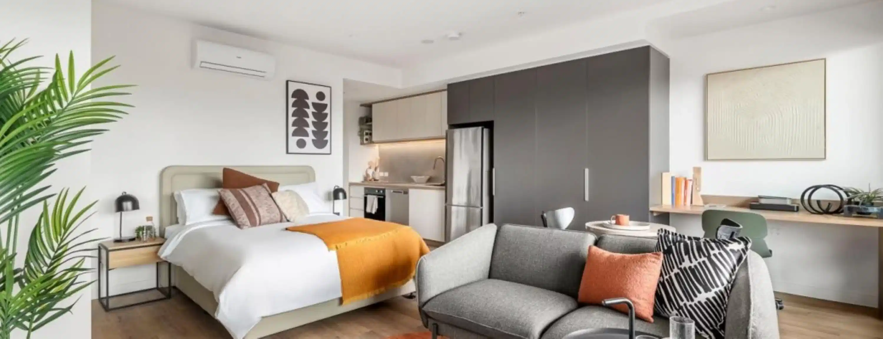 Studio Apartment - Bedroom