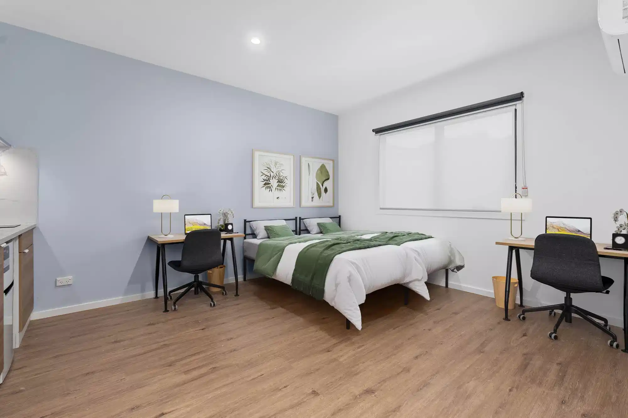 Studio Twin Ensuite - Bedroom