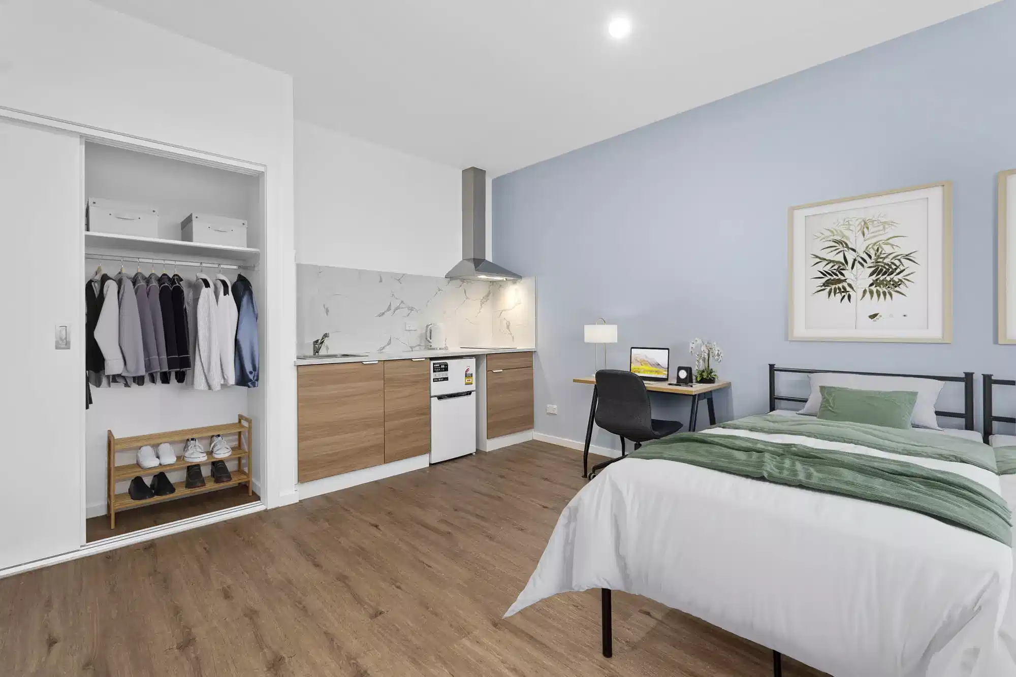 Studio Twin Ensuite - Bedroom