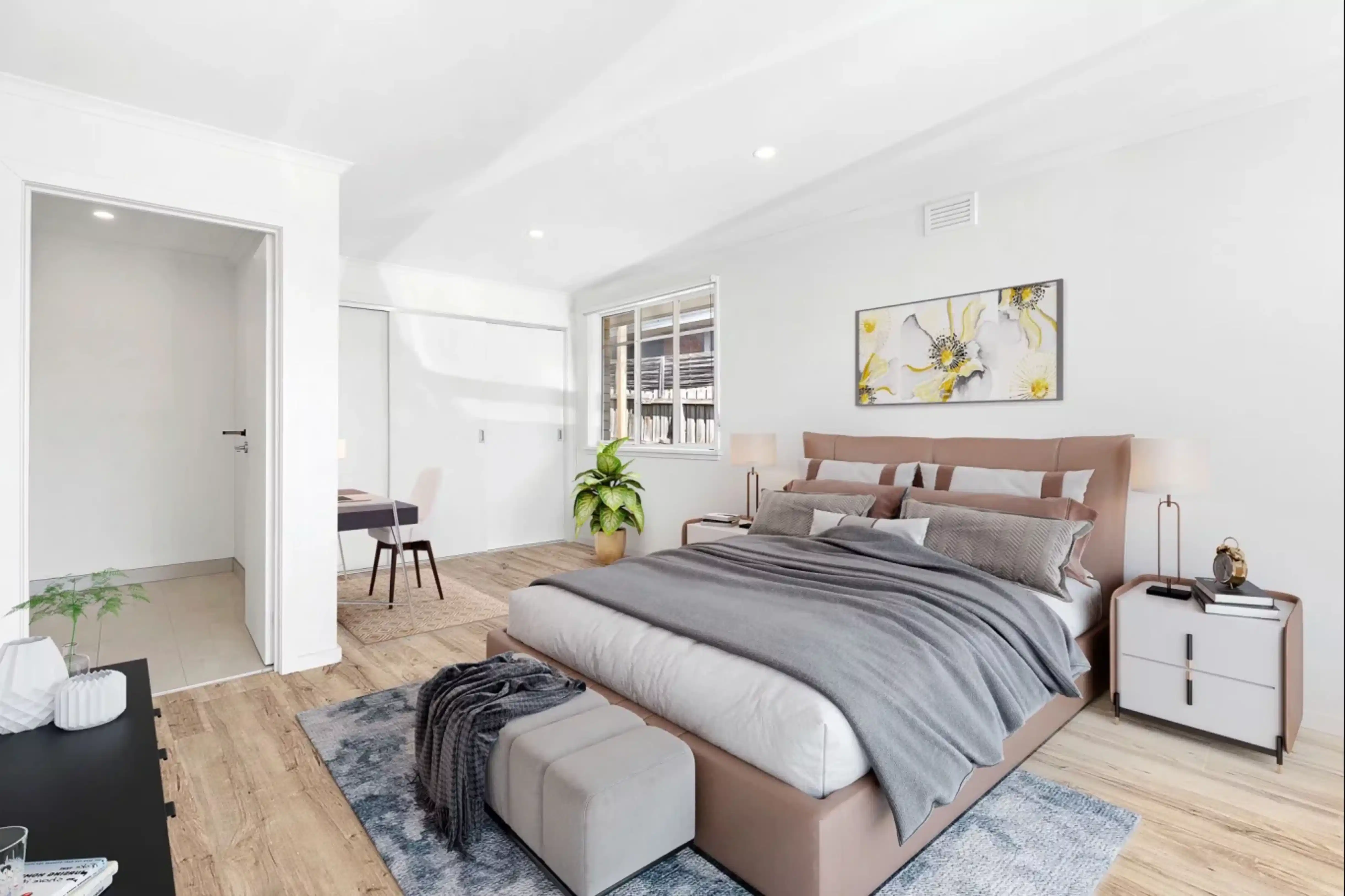 Single Room Ensuite - Bedroom