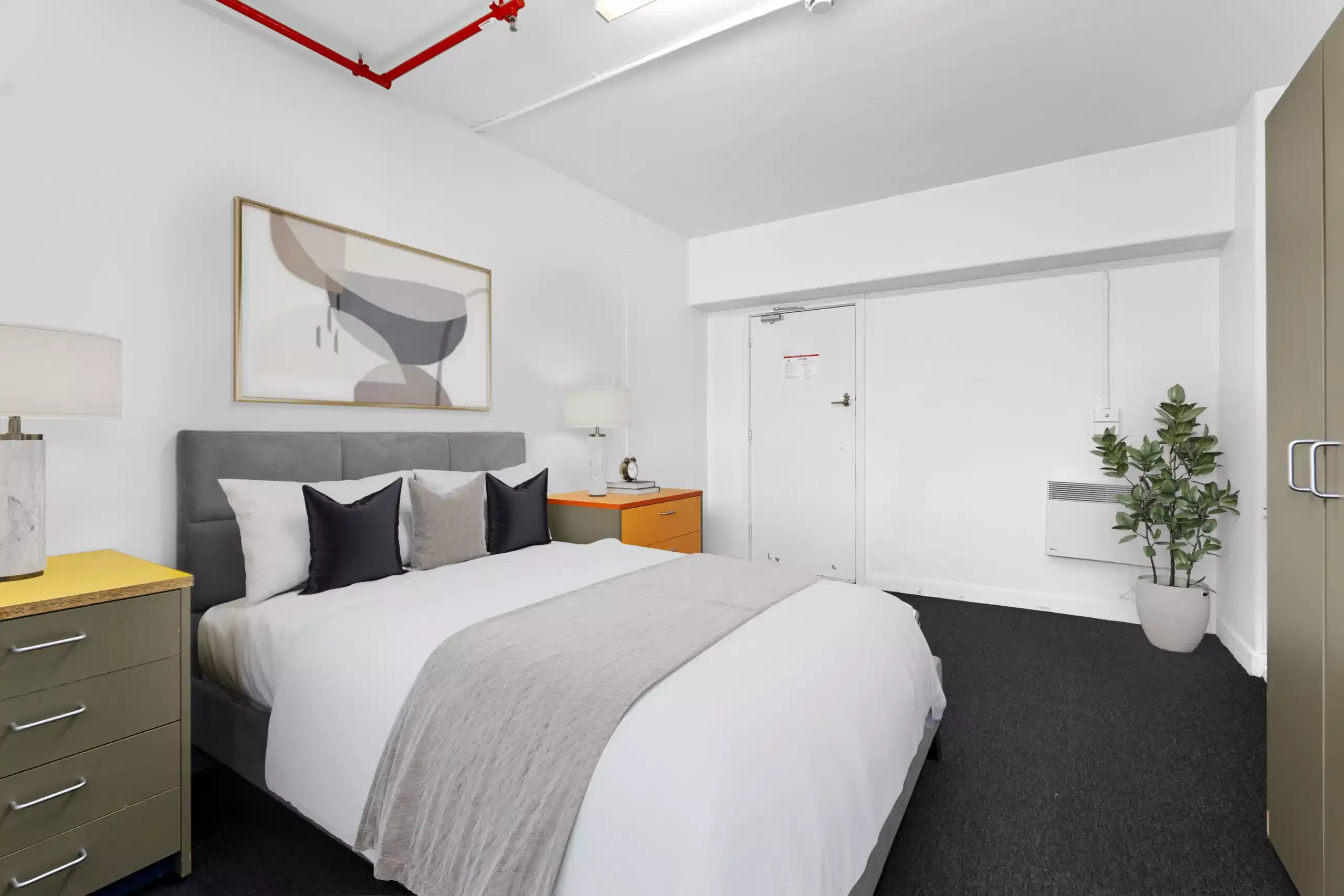 Studio Double - Bedroom