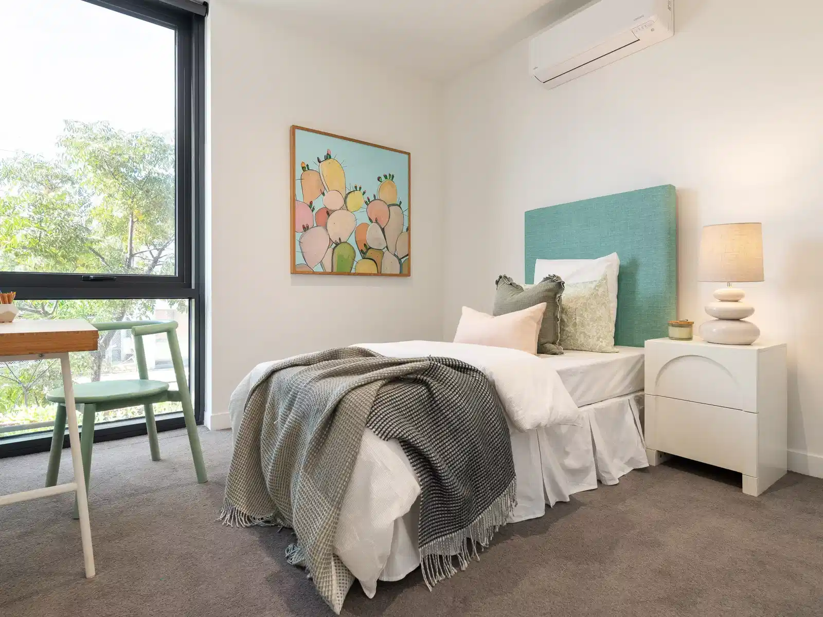2 Bed 1 Bath - Bedroom