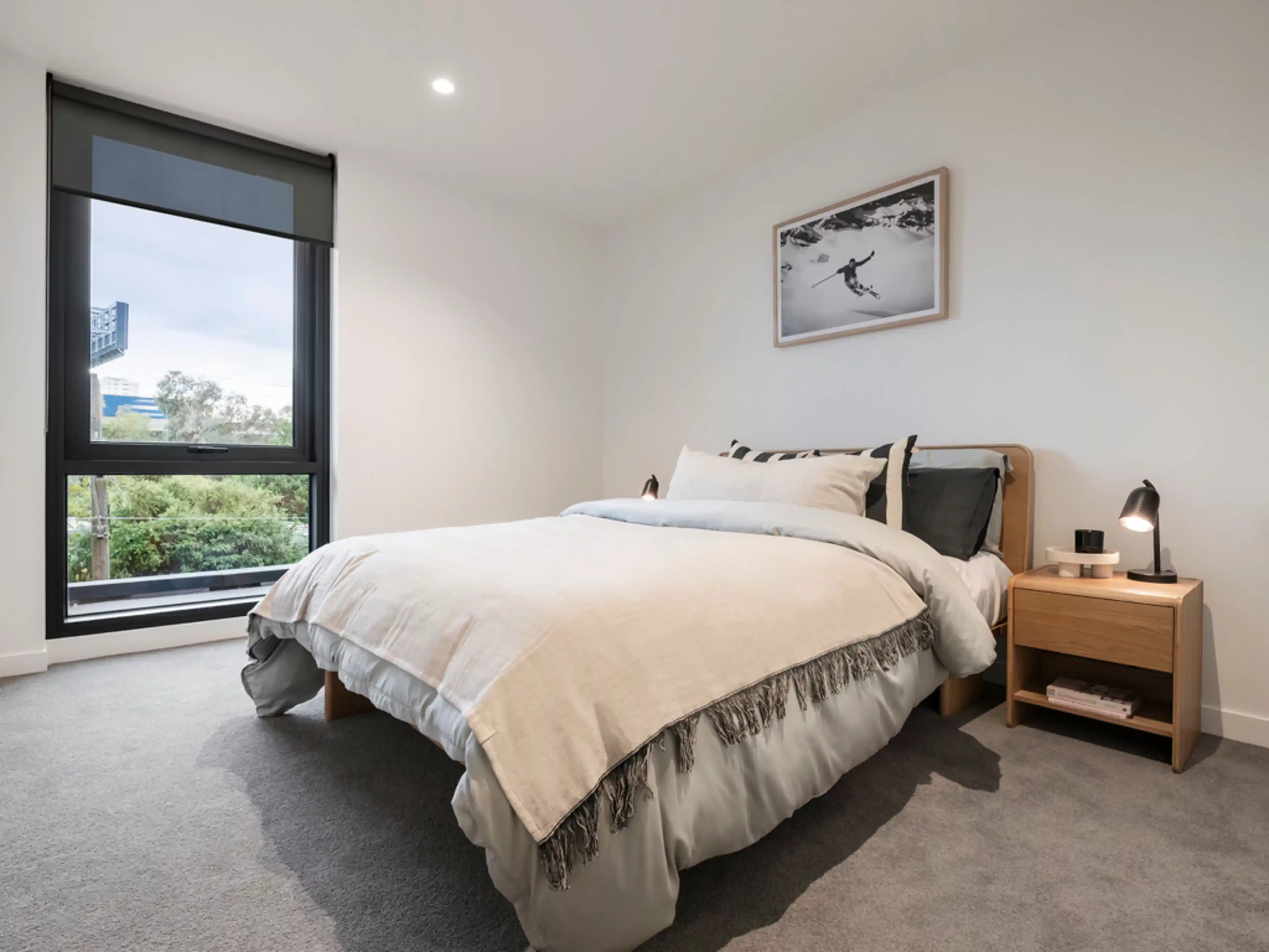 2 Bed 1 Bath - Bedroom