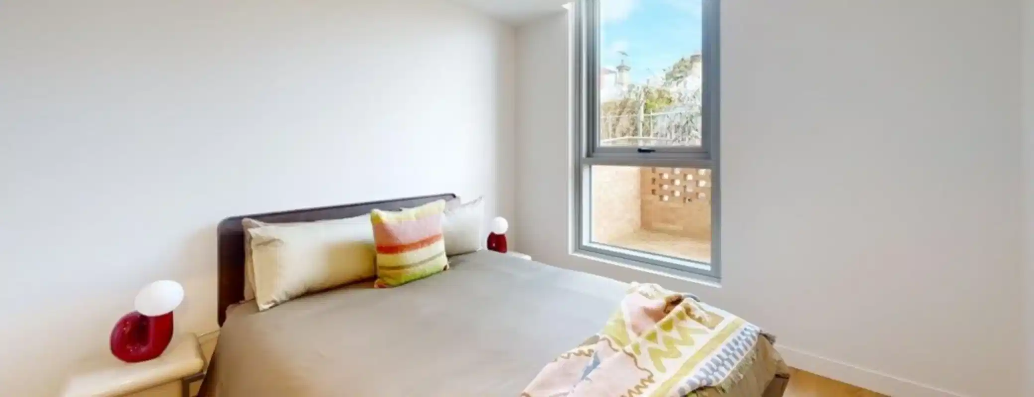 2 Bed 1 Bath - Bedroom