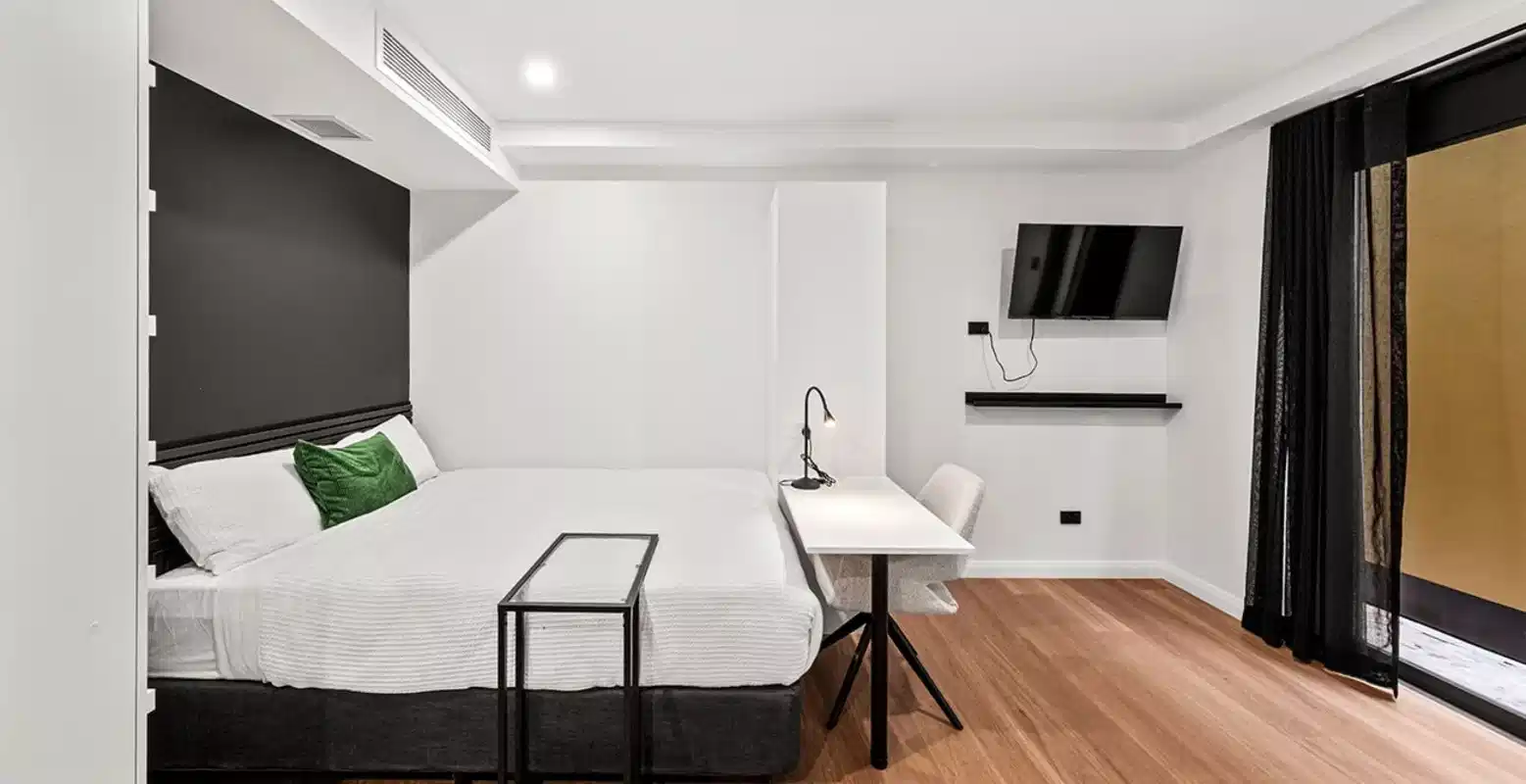 Garden Single Studio - Bedroom